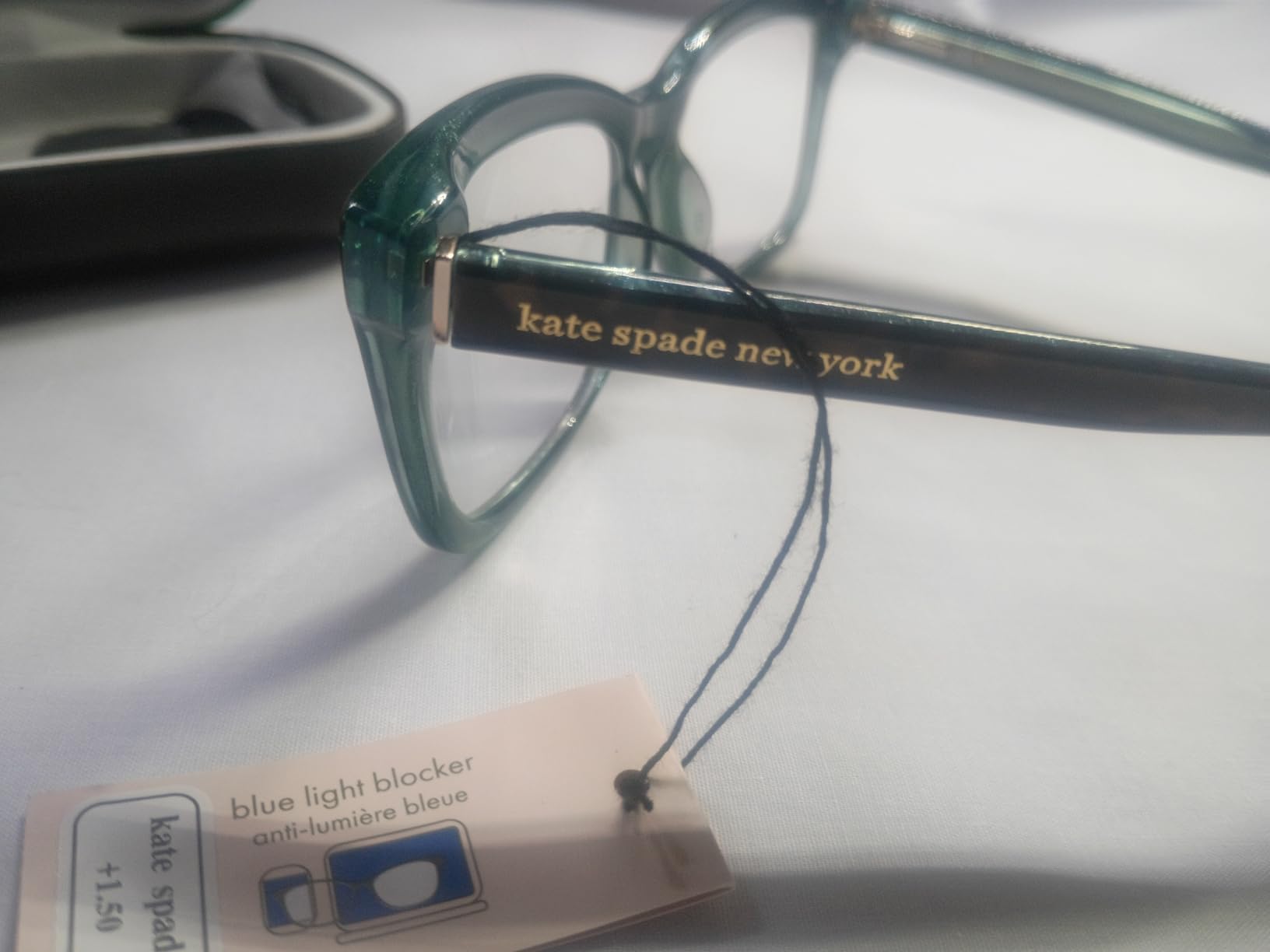 kate spade new york womens Kate Spade Female Optical Style Dollie Rectangular Reading Glasses customer photo 2