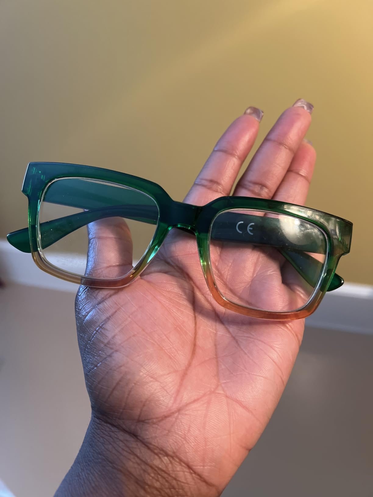 Eyekepper 5-pack Oversized Reading Glasses Square Large Frame Readers for Men and Women customer photo 1