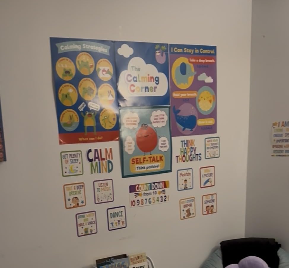 Pajean Calm Down Corner Bulletin Board Set for Classroom Decoration customer photo 1