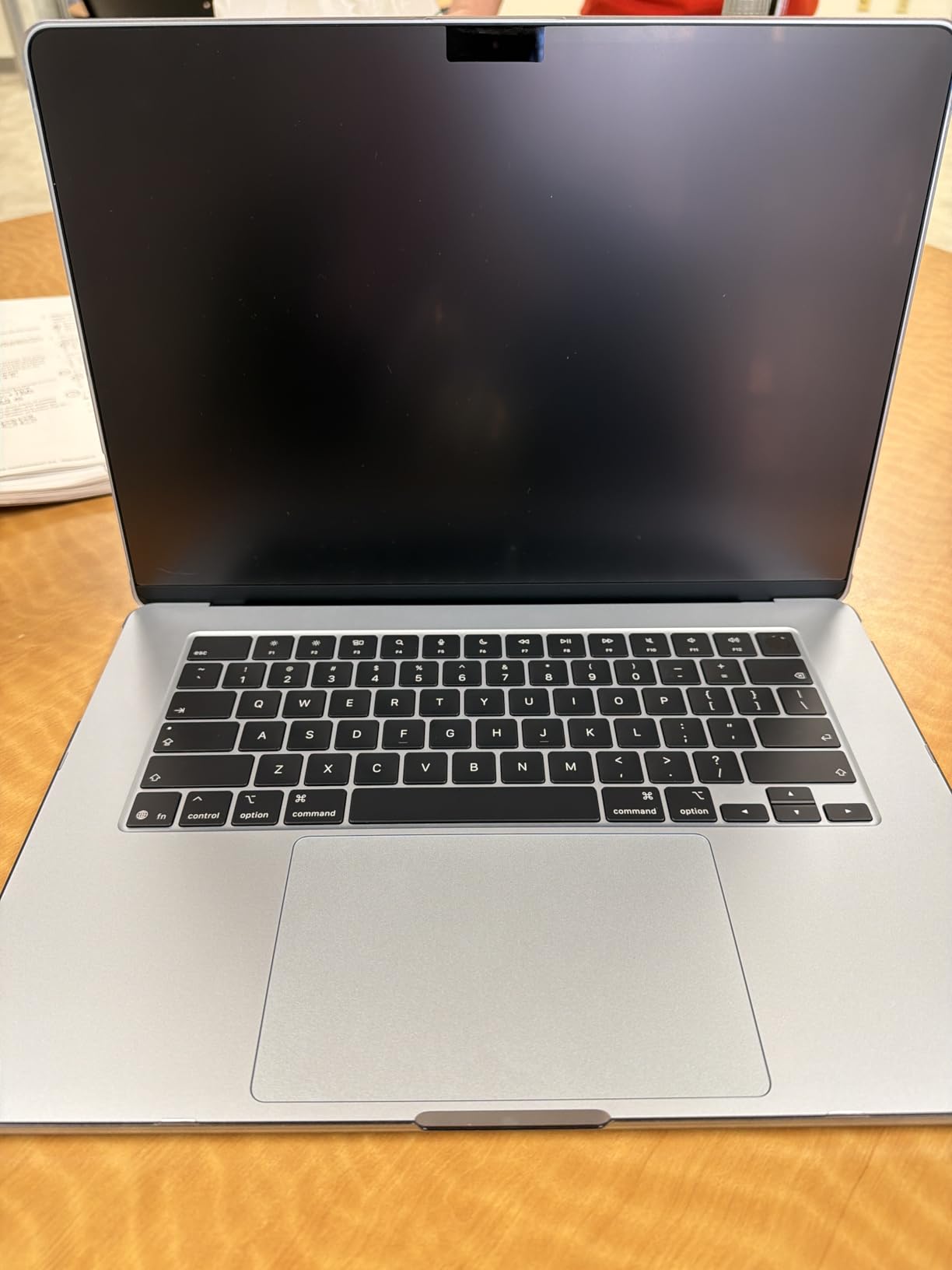 F FORITO 2-Pack Anti Blue Light Matte Screen Protector Compatible with MacBook Air 13.6/13 inch (2026-2022, M5, M4, M3, M2), Eye Protection Blue Light Blocking & Anti Glare Laptop Screen Protector customer photo 1