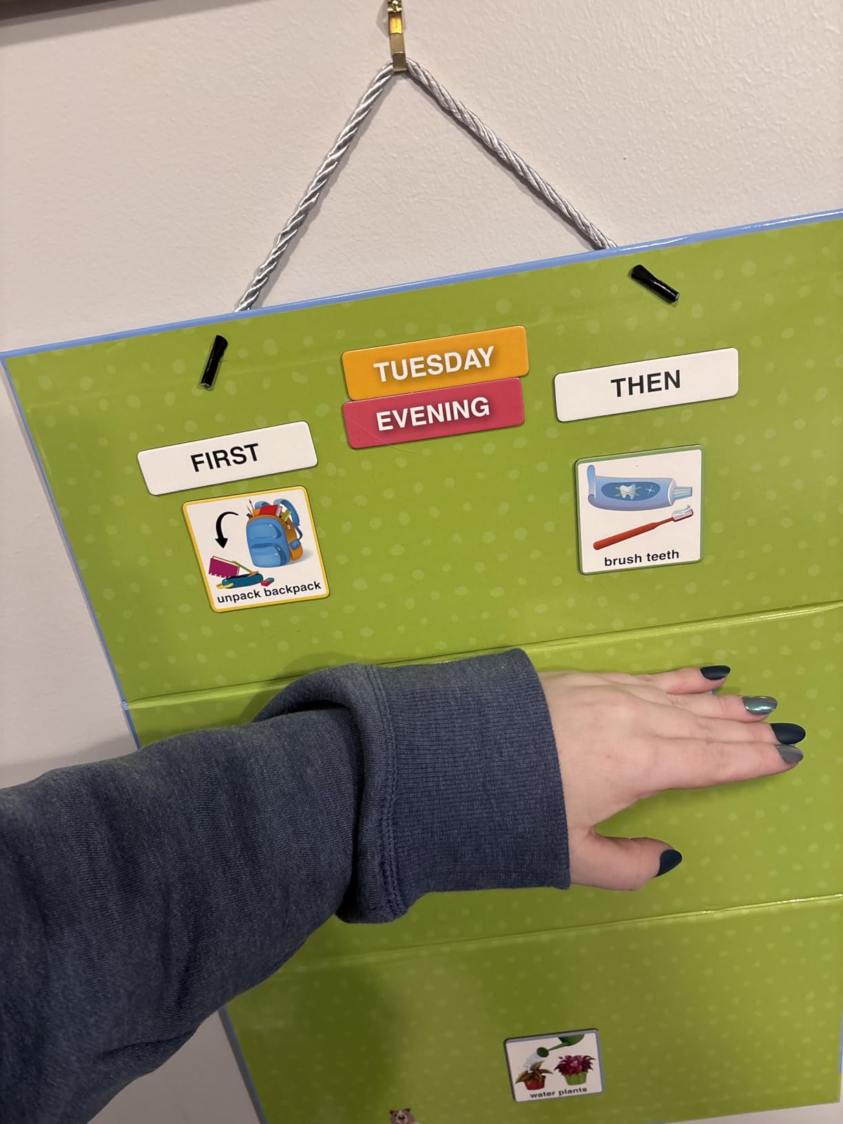QUOKKA Visual Schedule for Kids with Autism - 145 Reward Chore Chart for Multiple Kids - Behavior Routine Toy for Autistic Children Age 5-7 ADHD Tools - Responsibility Board Autism Learning Material customer photo 1
