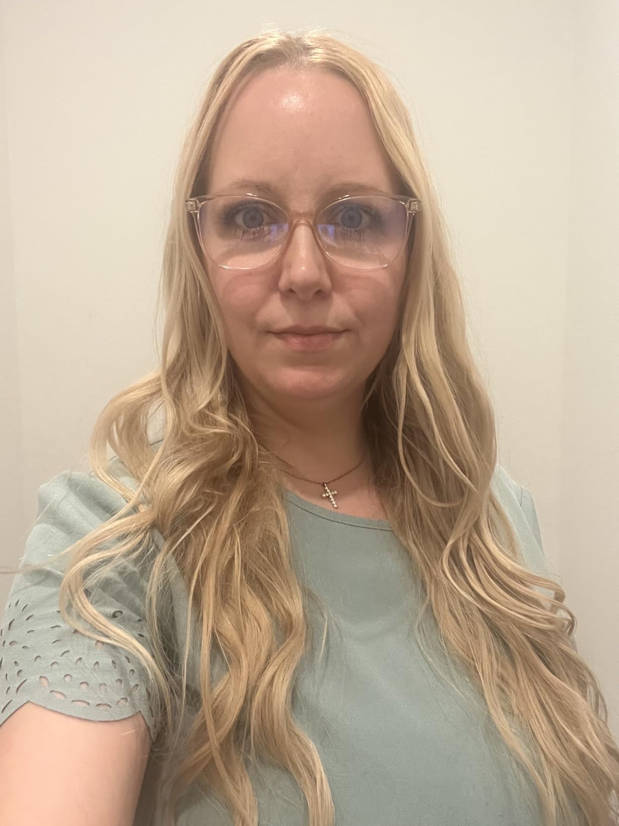 Madison Avenue Square Vintage TR90 Blue Light Blocking Reading Glasses for Women, Anti Eyestrain/Glare Computer Readers customer photo 1