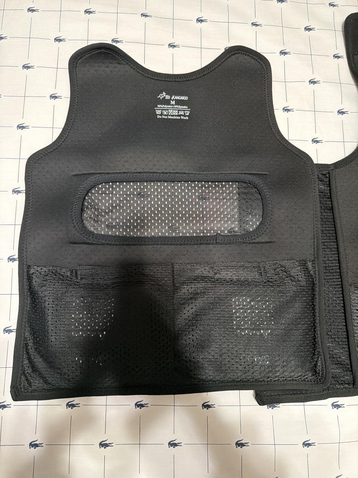 Ted Kangaroo Weighted Vest for Kids Sensory Compression Vest Deep Pressure Comfort (Blue) customer photo 2