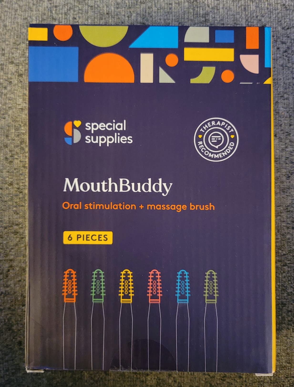 Special Supplies Sensory Mouth Brushes and Oral Stimulation Tools for Kids and Adults, Wake Up Mouth for Desensitization, Soft, Flexible, Textured Silicone (6 Pack) customer photo 2