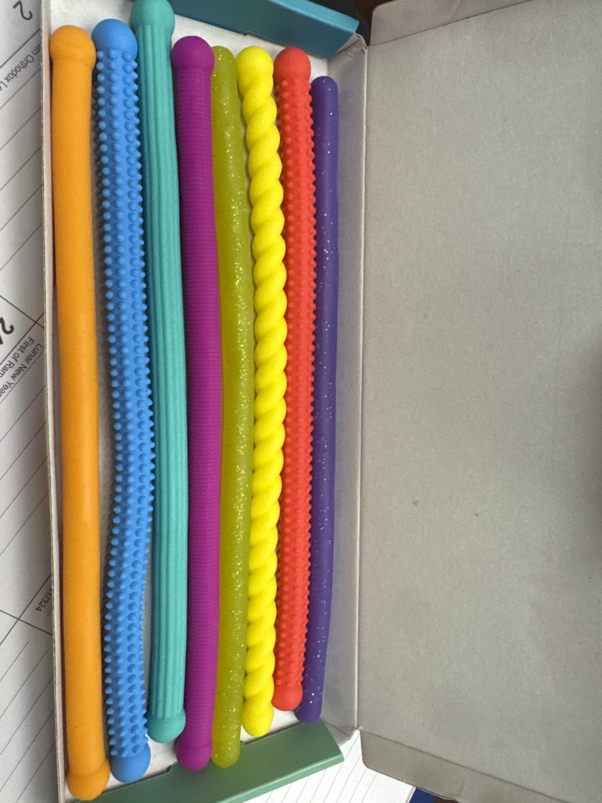 Sensory Autism Toys for Kids - Textured Stretchy Fidget Toys for Stress - Sensory Toys Special Needs for Autistic Toddlers Boys Girls Easter Baskets Stuffers Gifts, Treasure Prizes Classroom customer photo 1