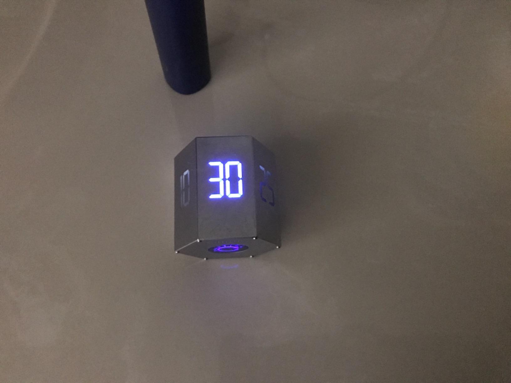 Ticktime Pomodoro Timer, Productivity Timer Cube, 5/15/25/30/45/60 Min Presets, Custom Countdown & Stopwatch, Sound/Vibration/Silent, Magnetic, Rechargeable, for ADHD Study Work customer photo 2