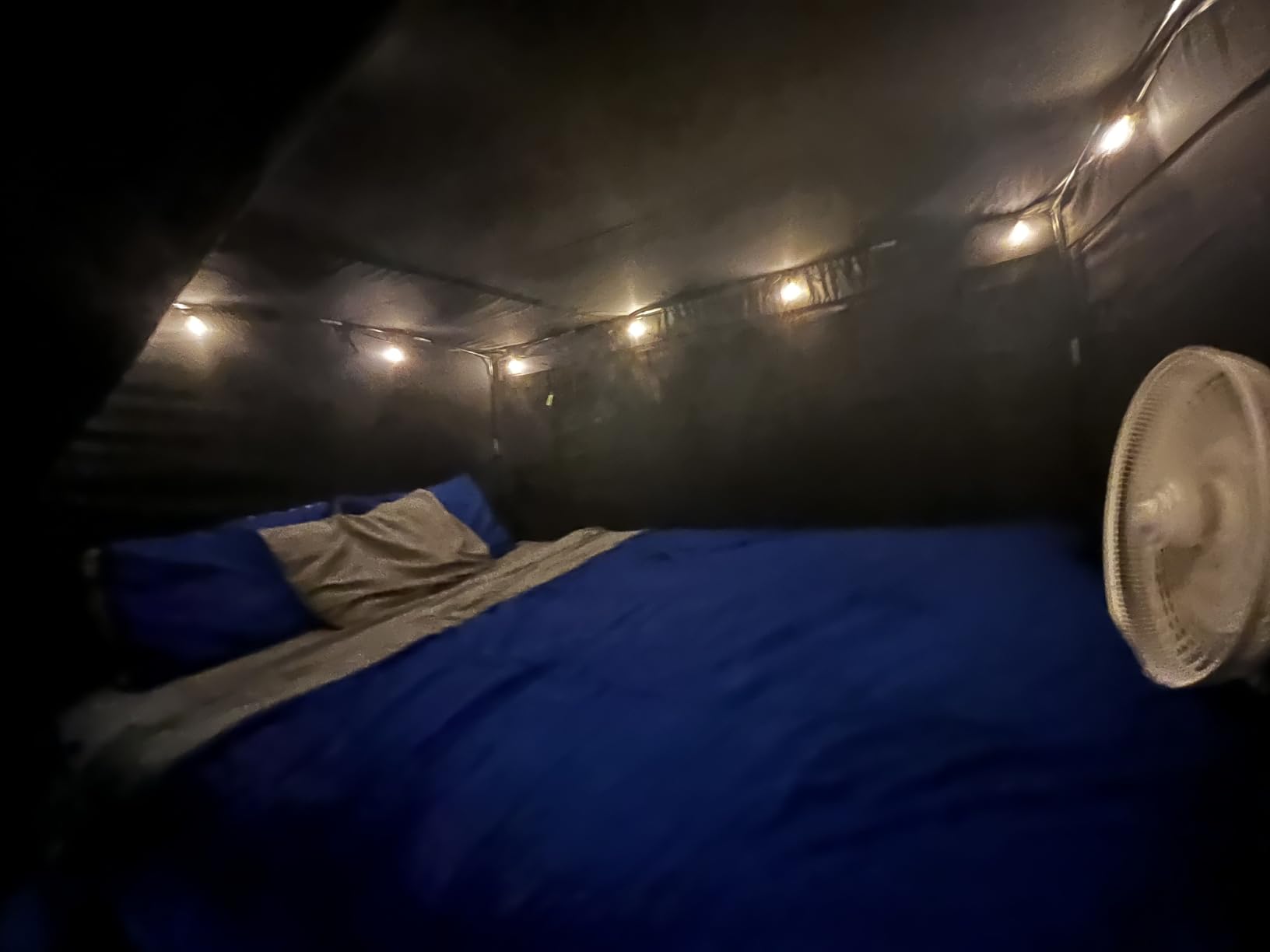 RIYDH Bed Canopy Tents for Adult - Portable Dream Tent with 3 Doors, Breathable Private Space Tent - 93% Blackout Indoor Sleeping Space customer photo 1