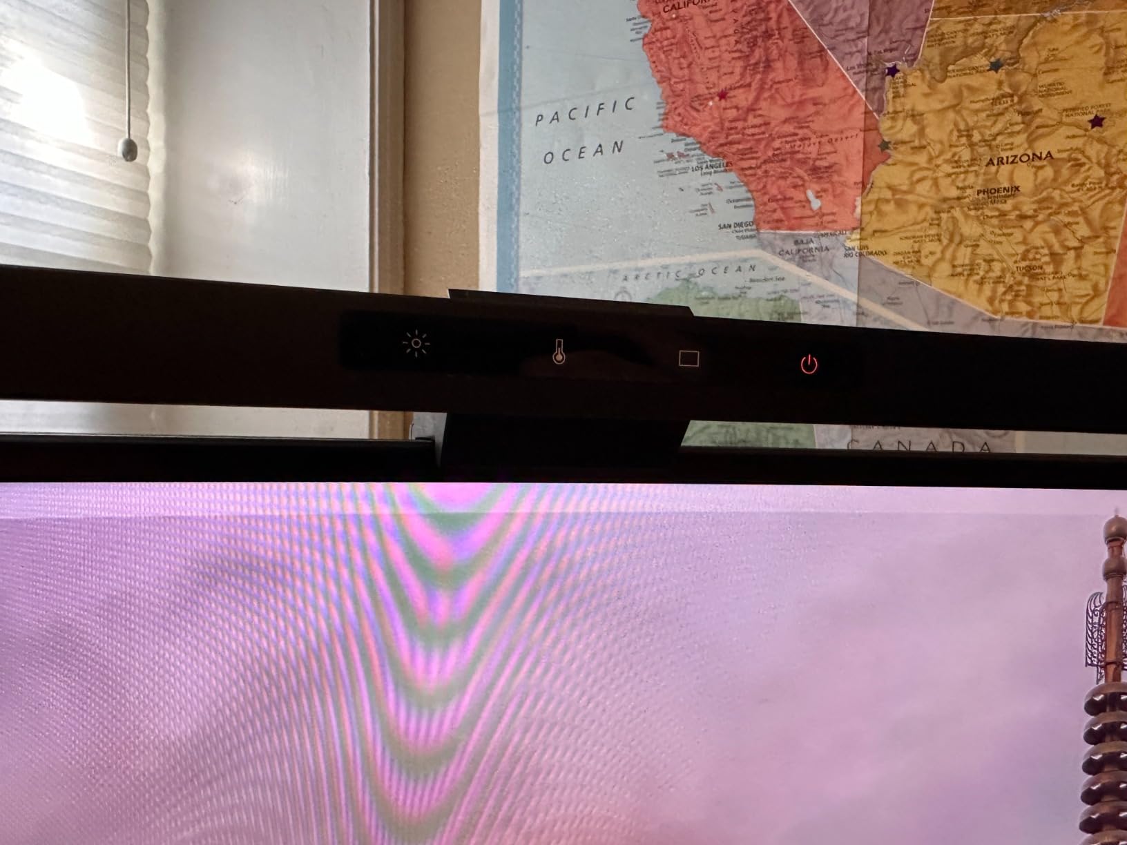 ONWAY Curved Monitor Light Bar with Wireless Remote, Monitor Auto-Dimming and Camera Base, Applicable to All Screens. No Screen Glare, for Home Office customer photo 1
