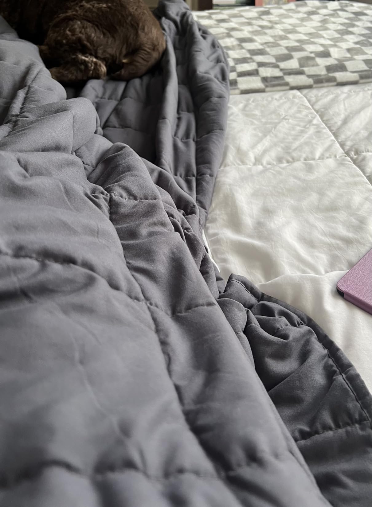 CuteKing Weighted Blanket King Size for Adults (20lbs, 80