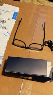BLUEMOKY Blue Light Reading Glasses for Men, Sport Square Frame Readers, Anti Glare Computer Glasses customer photo 1