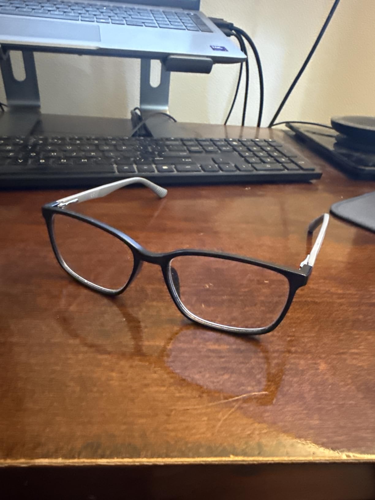 BLUEMOKY Blue Light Reading Glasses for Men, Sport Square Frame Readers, Anti Glare Computer Glasses customer photo 2