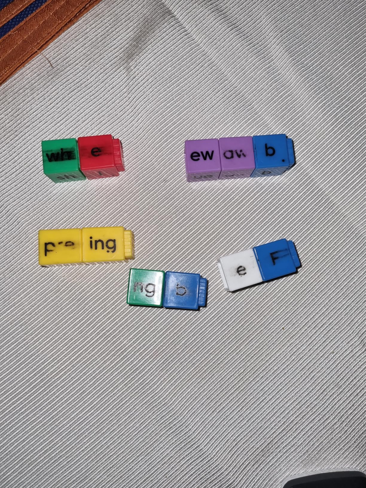hand2mind Reading Rods Phonics Word-Building, Word Building Activities, Spelling Toys, Montessori Alphabet Letters, Reading Tools for Kids, Science of Reading Manipulatives, Phonemic Awareness customer photo 2