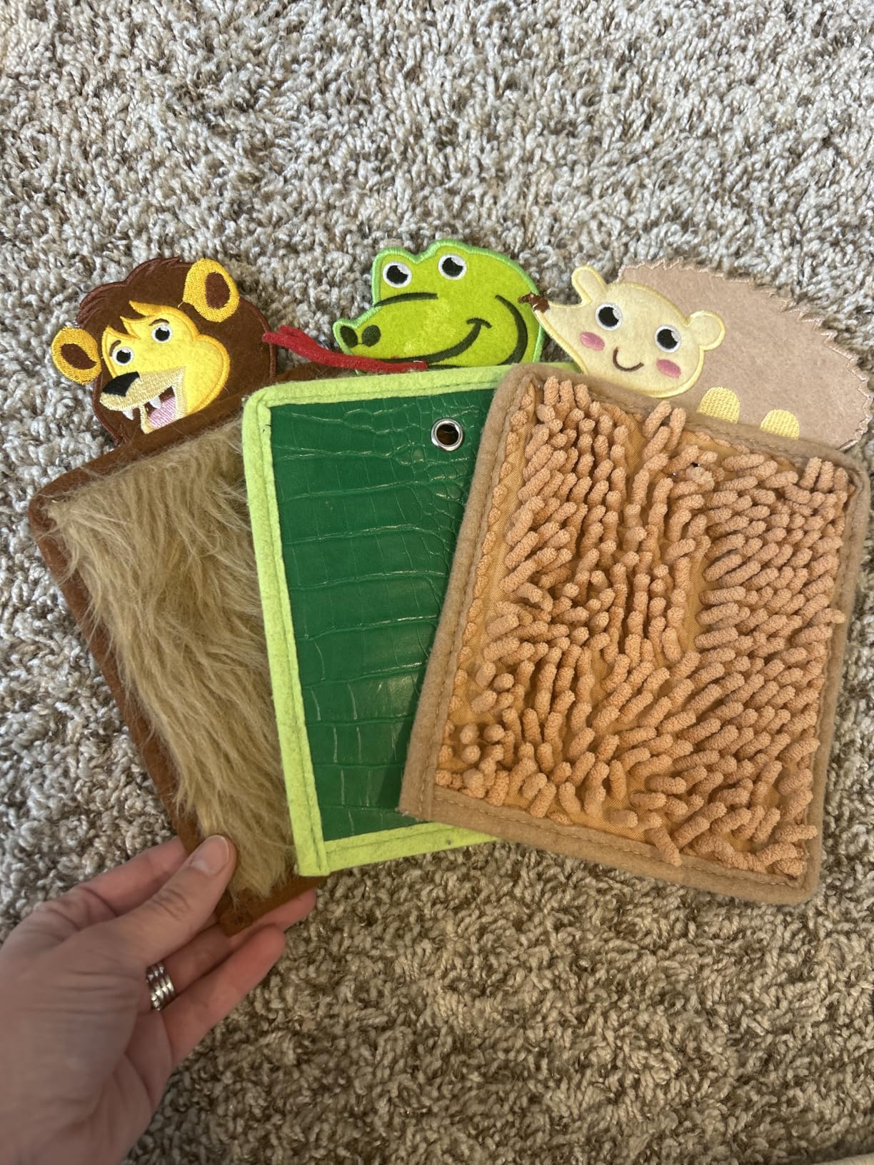 ODOXIA Sensory Mats for Autistic Children | Sensory Tiles for Kids | Wall Panel | Animals | Sensory Toys | Room Equipment | Disorder Toys for Tactile Play customer photo 1