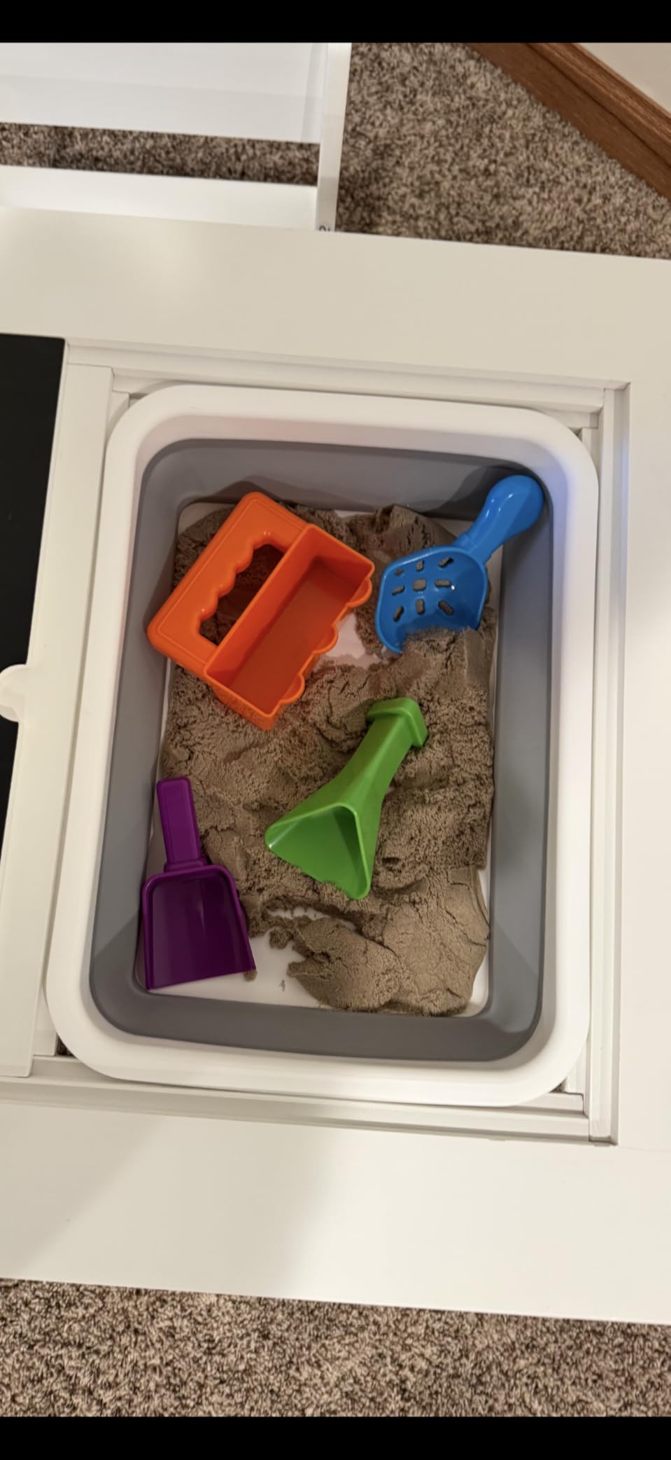 Learning Resources Helping Hands Sensory Scoops - Fidget Sand Toys, Water Bin Play, Tool Set, Fine Motor Games, Toddler Daycare Essentials, Preschool Sensory Bin Toys, Outdoor Toys for Toddlers 3-5 customer photo 1