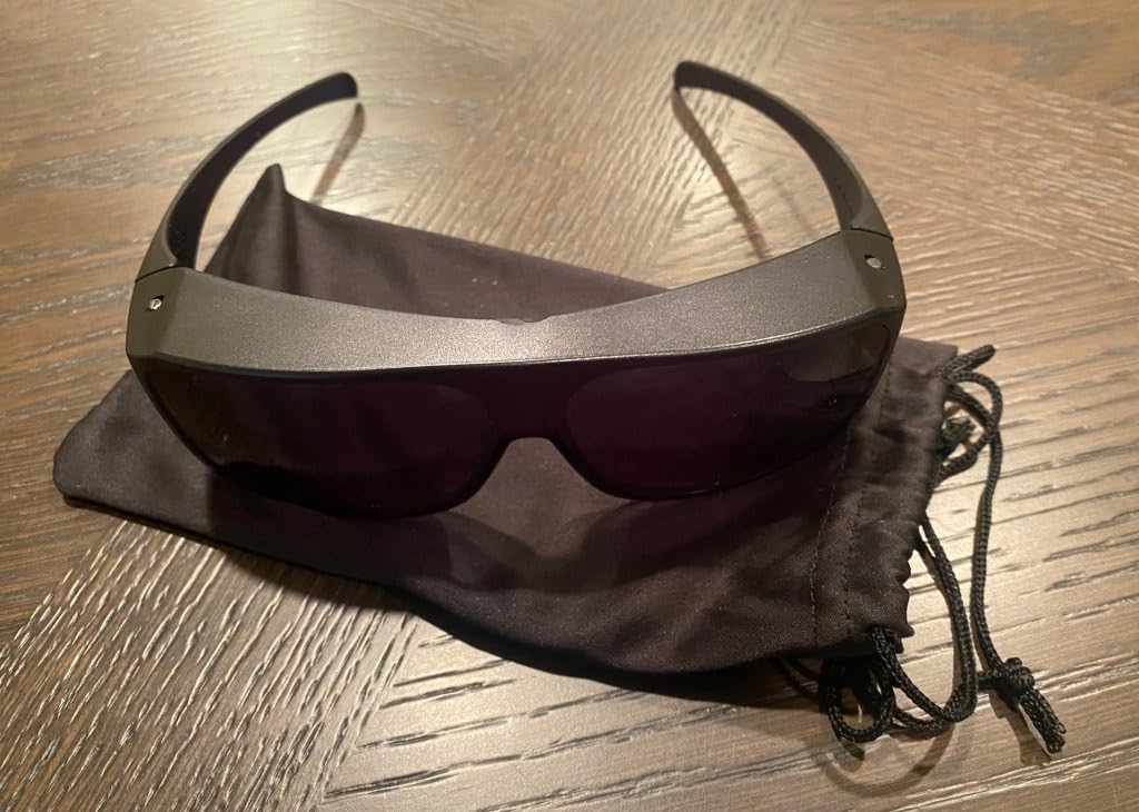 Fit Over Sunglasses, Smoke Color, 100% UVA/UVB Protection; Polycarbonate Lenses customer photo 1