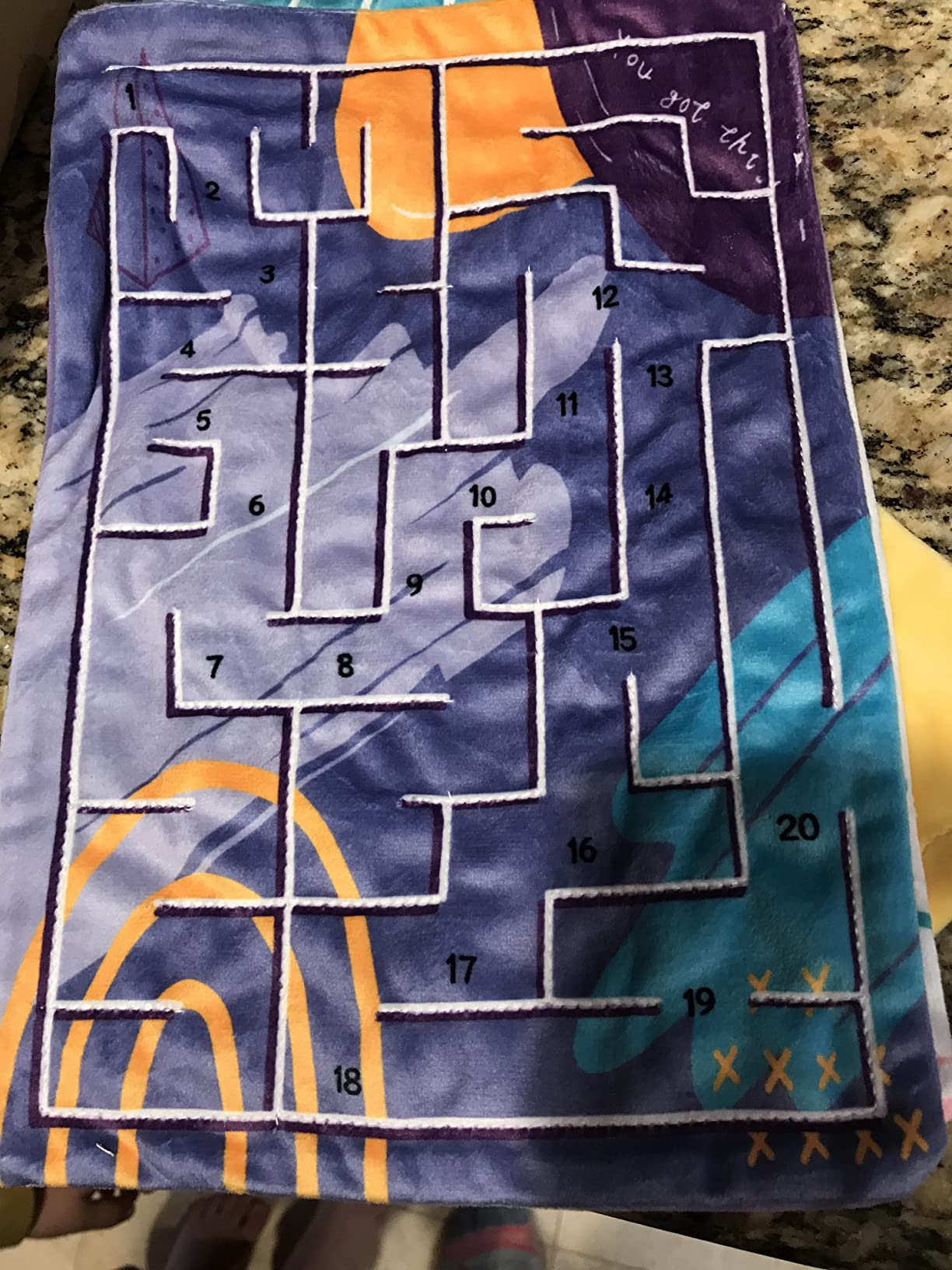 5 Pcs Marble Maze Mat Sensory Fidget Stress Relief Toys,Sensory Mat Anxiety Calming Toys,Tactile Sensory Toys for Kids Adults Teens Autism with Special Needs School Classroom Home Supplies,2 Sizes customer photo 2