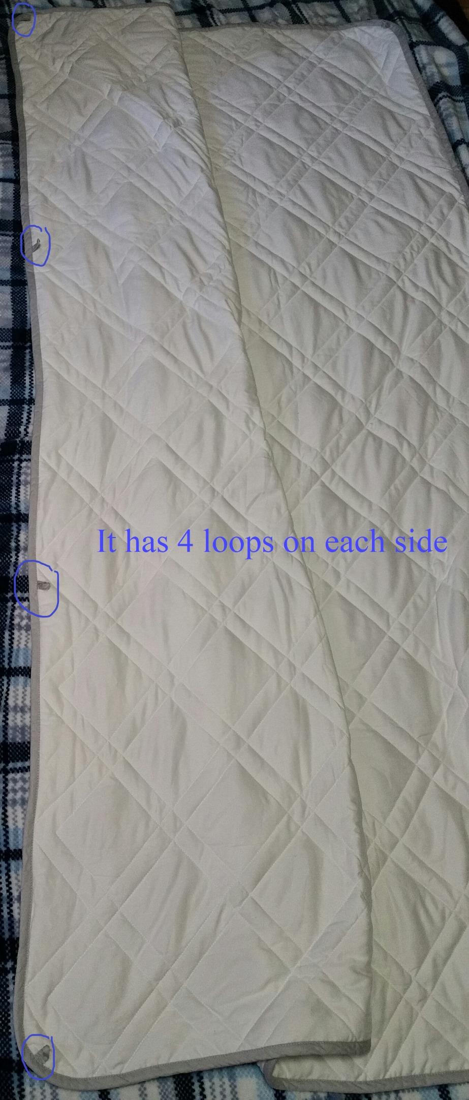 Aricove Weighted Blanket for Kids and Adults, 7 lbs, Small Weighted Blanket for Travel/Home, Soft Bamboo Viscose, 40x60 inches, Machine Washable, White customer photo 1
