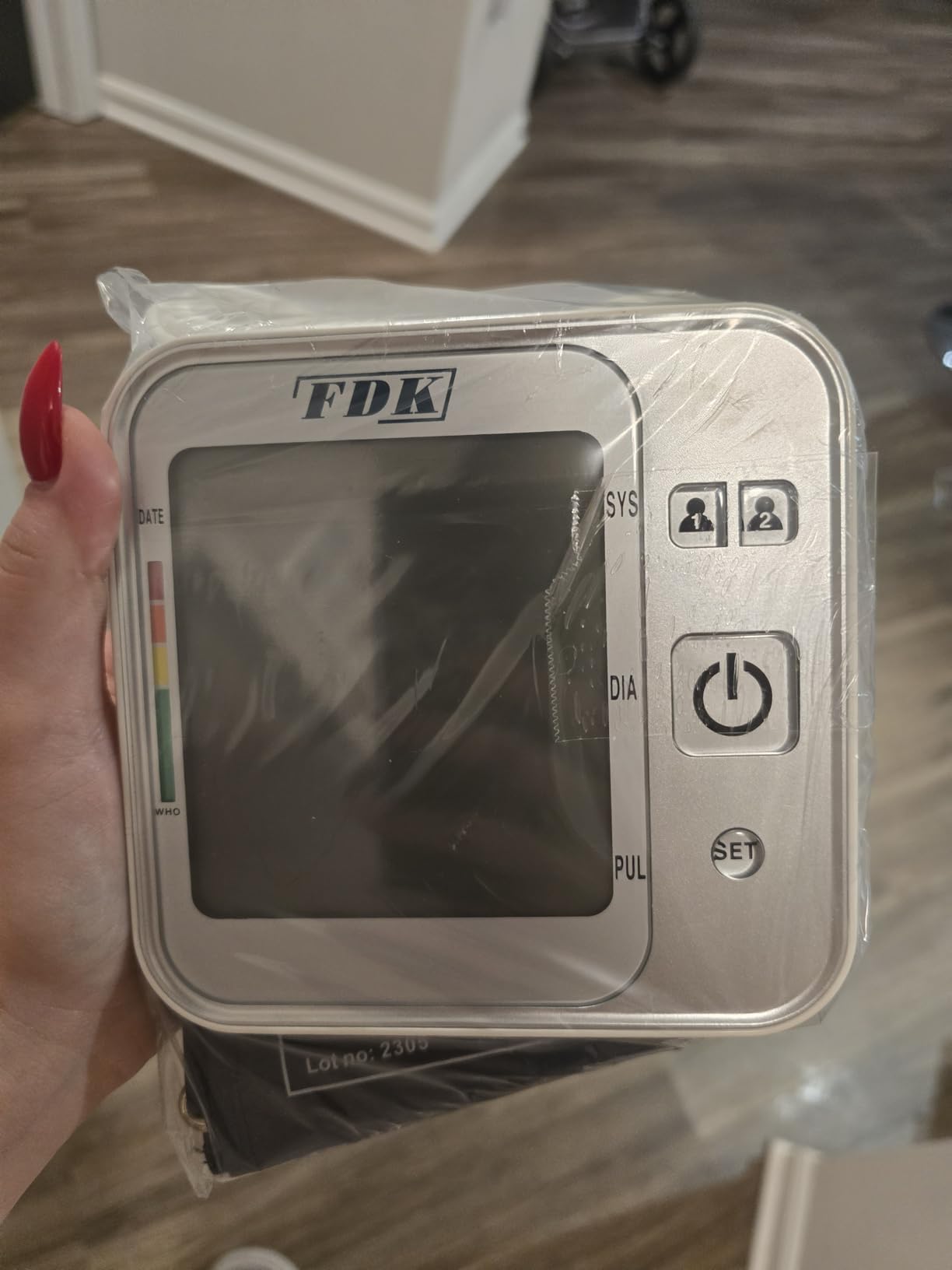 Blood Pressure Monitors for Home USE; Voice Volume Control Bilingual (English/Spanish); Talking ARM Upper Arm Blood Pressure Monitor with Large Digits Display; with 18.9 INCHES Extra Large Cuff customer photo 1