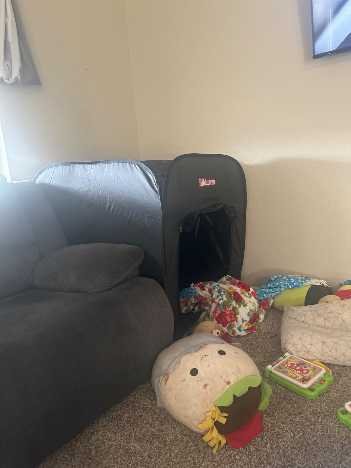 Sensory Tent for Kids with Autism, ADHD, SPD - Calm Corner Helps Children Relax, Reduce Anxiety & Improve Focus - Portable Pop-up Blackout Play Tent with Travel Bag customer photo 1
