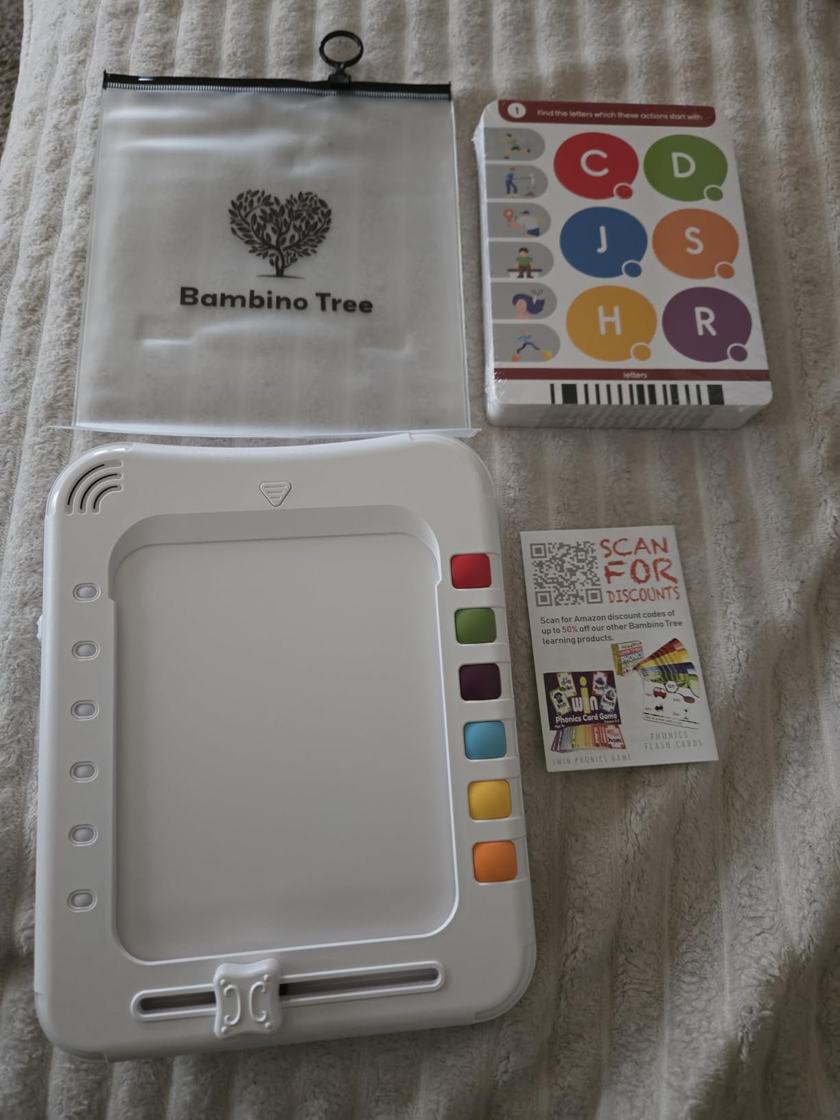 Phonics Machine Learning Pad - Electronic Reading Game for Kids Age 5-11 - Learn to Read with 720 Phonic and Letter Sound Questions customer photo 1