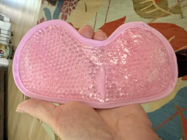 BeeVines Gel Eye Mask, 2 Pack Cooling Ice Masks for Puffy Eyes for Men & Women, Cold & Warm Compress for Post Surgery, Puffiness, Allergies, Sinuses & Migraines Treatment customer photo 2