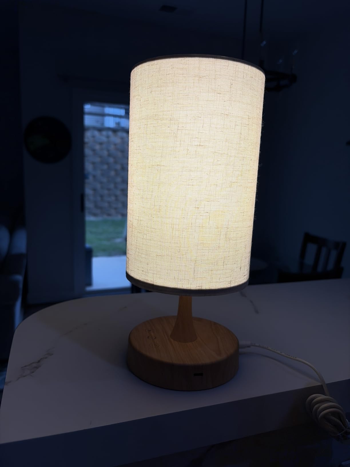 Caromolly Light Therapy Lamp, Sunlight Lamp 10000 Lux with Remote Control, 3 Color Temperature & 4 Brightness Level & Timer, Daylight Lamp for Home, Office, Decoration customer photo 1