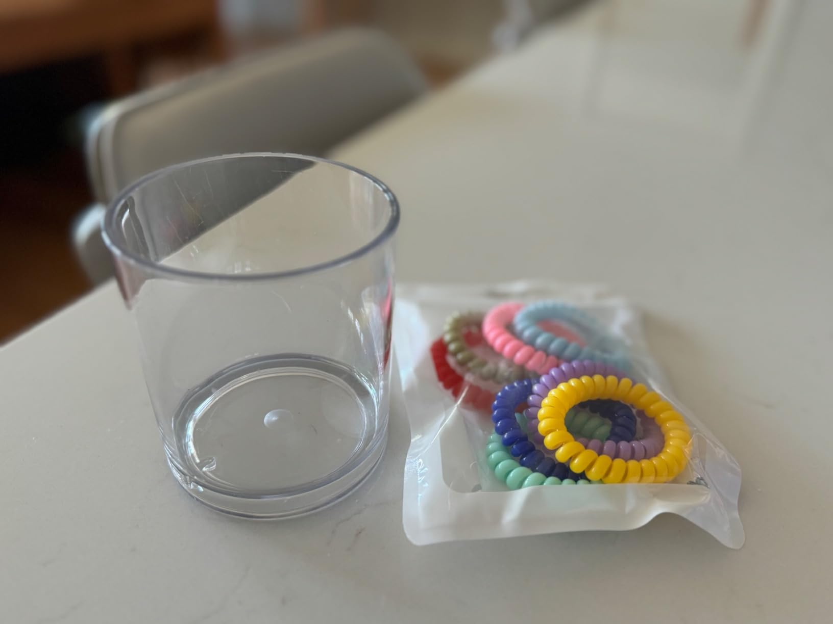 Sensory Chew Bracelets for Boys and Girls, 8 Pack Stretchy Coil Bracelet Fidget Toys for Kids with Autism ADHD SPD or Special Needs, Oral Motor Aids Jewelry Reduce Teething Biting and Anxiety customer photo 2
