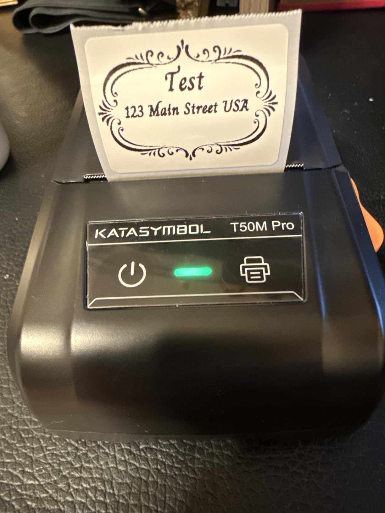 SUPVAN T50M Pro Bluetooth Label Maker Machine with 3 Tapes, Wide Waterproof Label, Versatile App with 30+ Fonts and 660+ Icons, Inkless Labeler for Home, Kitchen, School, Office Organization, Set 1 customer photo 2