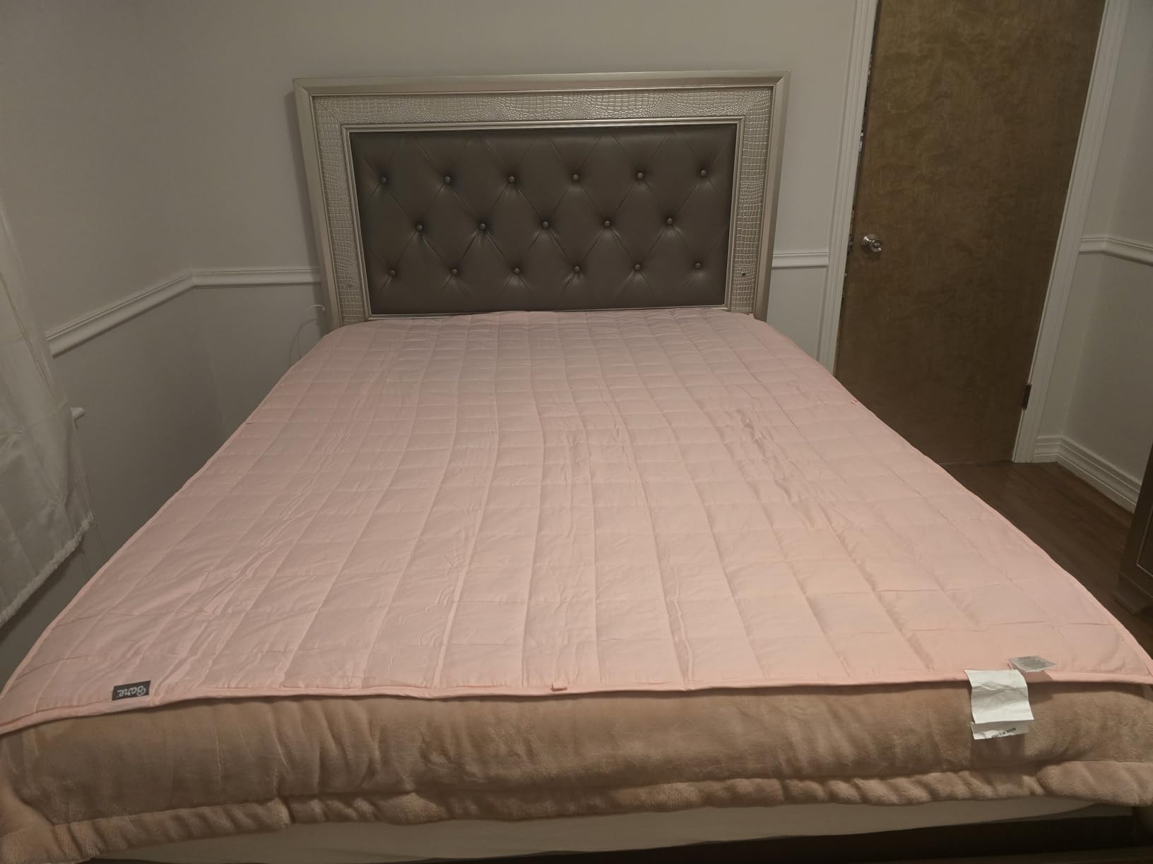 Bare Home Weighted Blanket Queen Size 17lb (60
