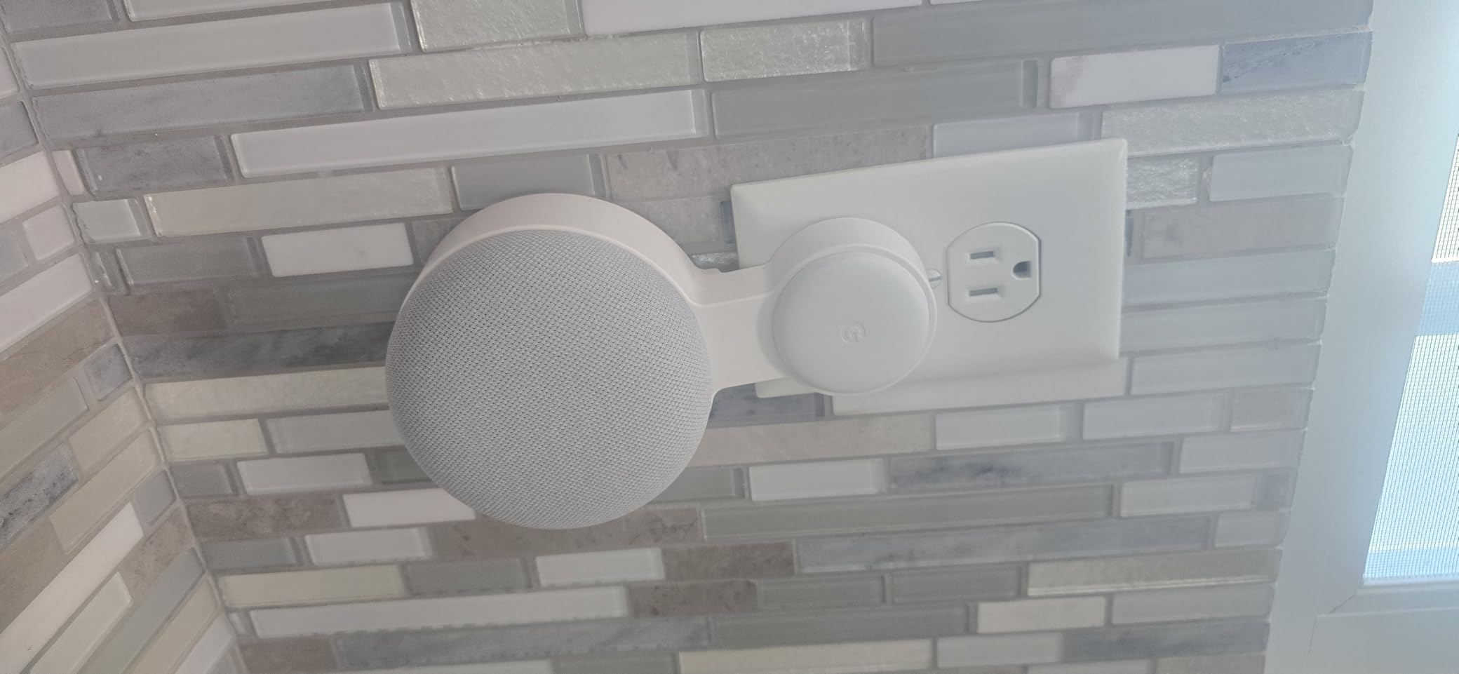 Google Nest Mini 2nd Generation Smart Speaker with Google Assistant - Charcoal customer photo 2