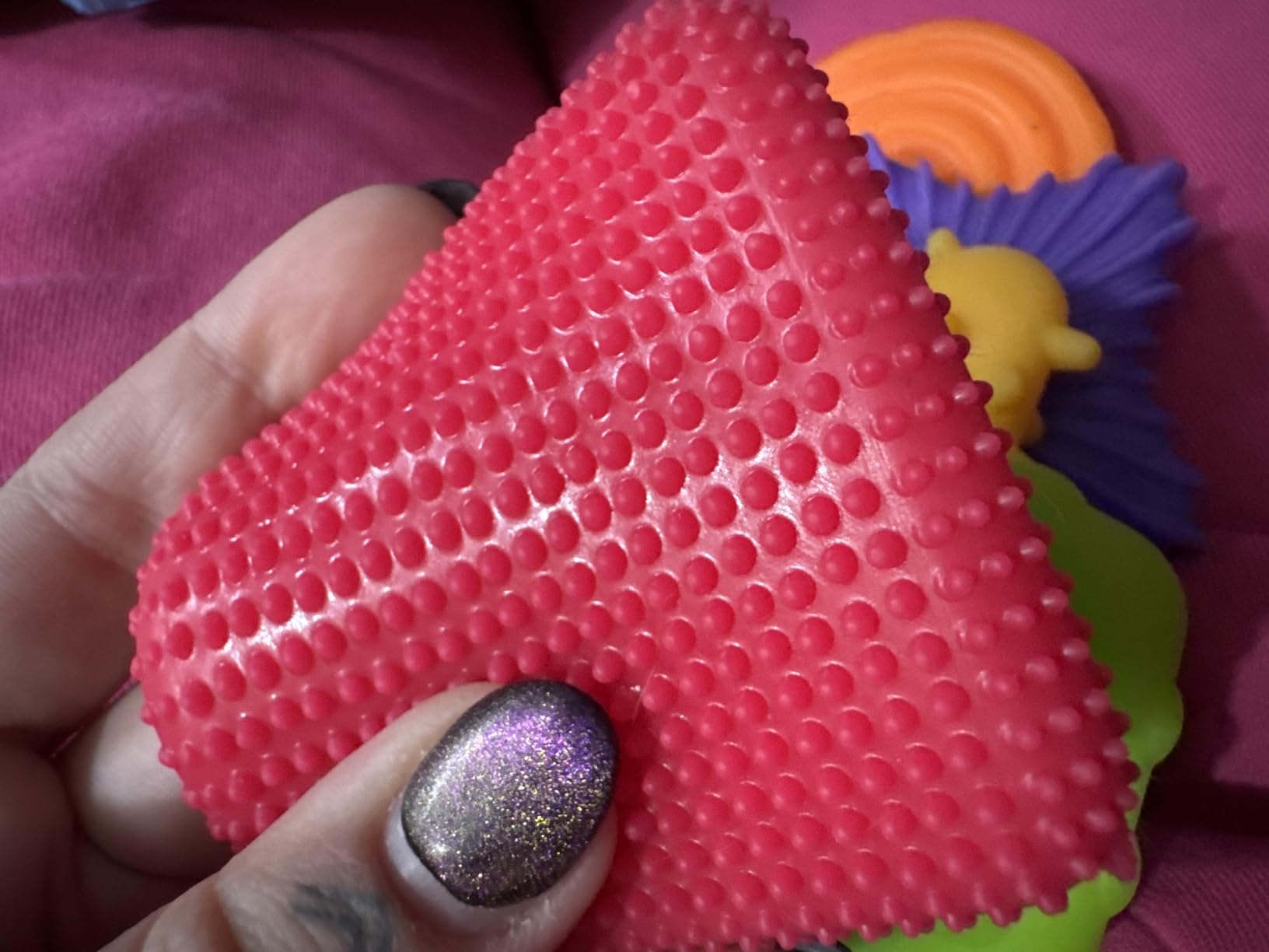 Squishy Sensory Toys for Kids Toddlers: Super Soft & Textured Sensory Fidget Toy for Autistic Children Special Needs | Stress Calming Toys for Kids | Baby Stocking Stuffers Fidget Toy for Autism, ADHD customer photo 1