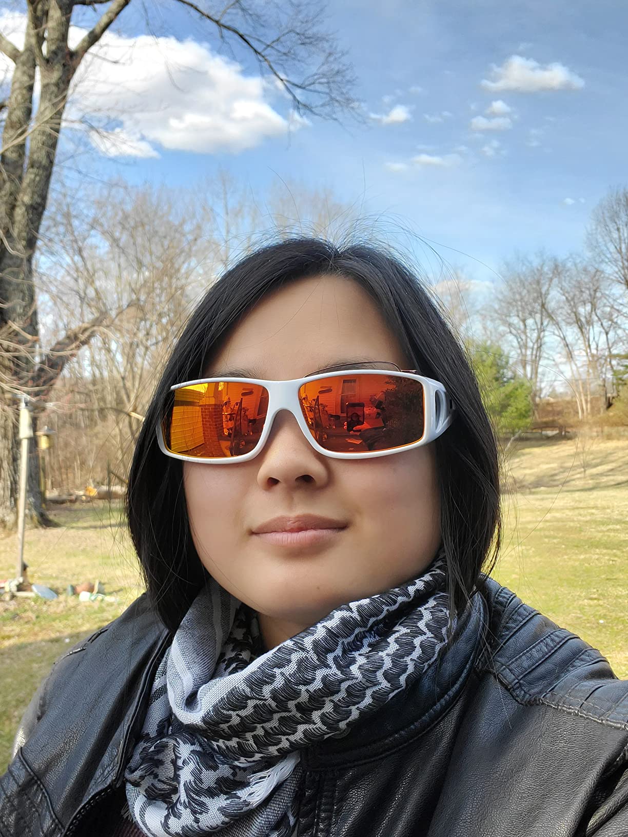 Fit Over Glasses Sunglasses for Men Women Polarized Wrap Around Sunglasses to Wear Over Glasses with UV Protection customer photo 2