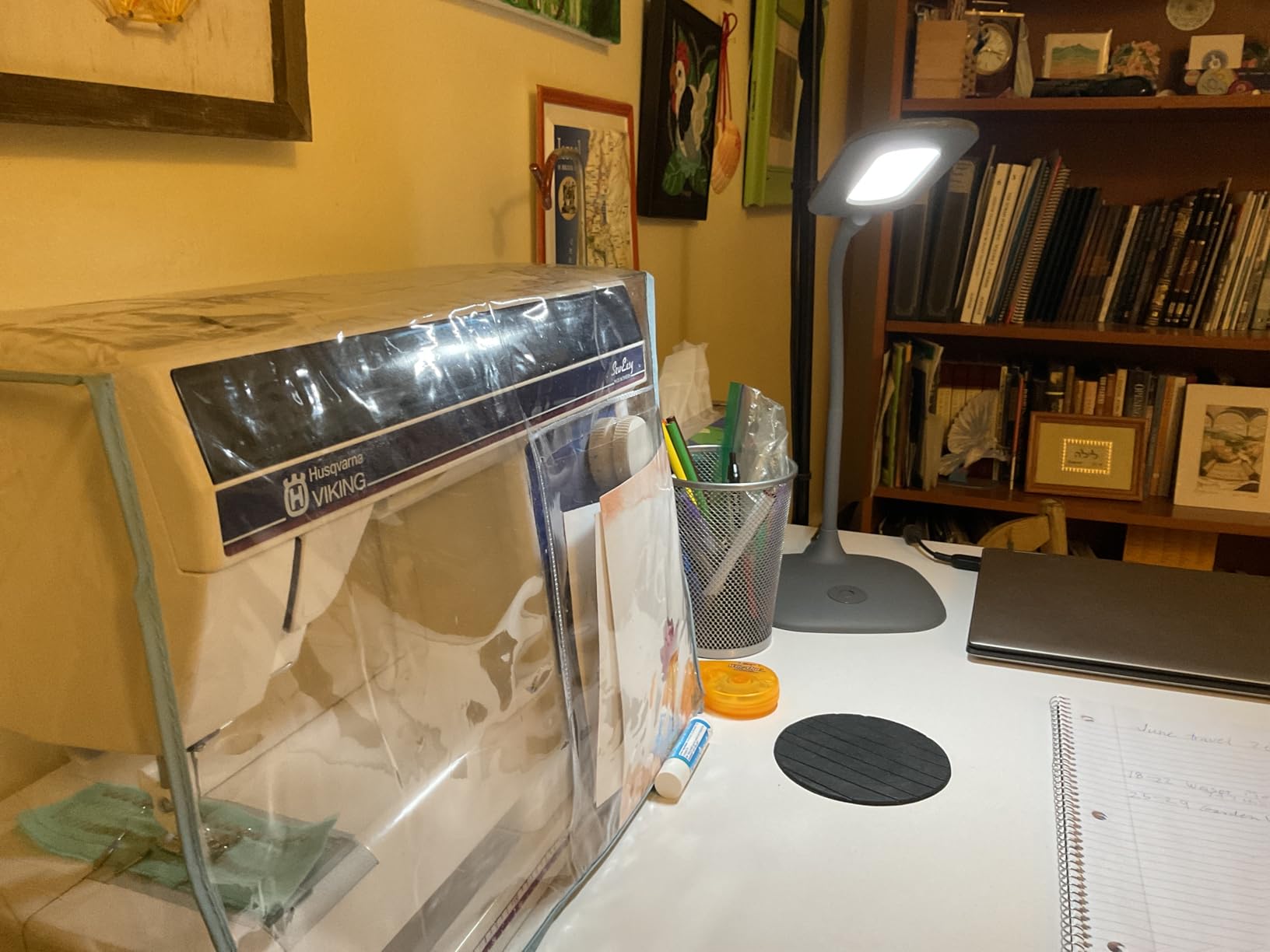 OttLite LED Soft Touch Desk Lamp - 3 Brightness Settings with Energy Efficient Natural Daylight LEDs - Adjustable Flexible Neck & Touch Controls for Tabletops, Home Office, Computer Desk, & Dorms customer photo 1