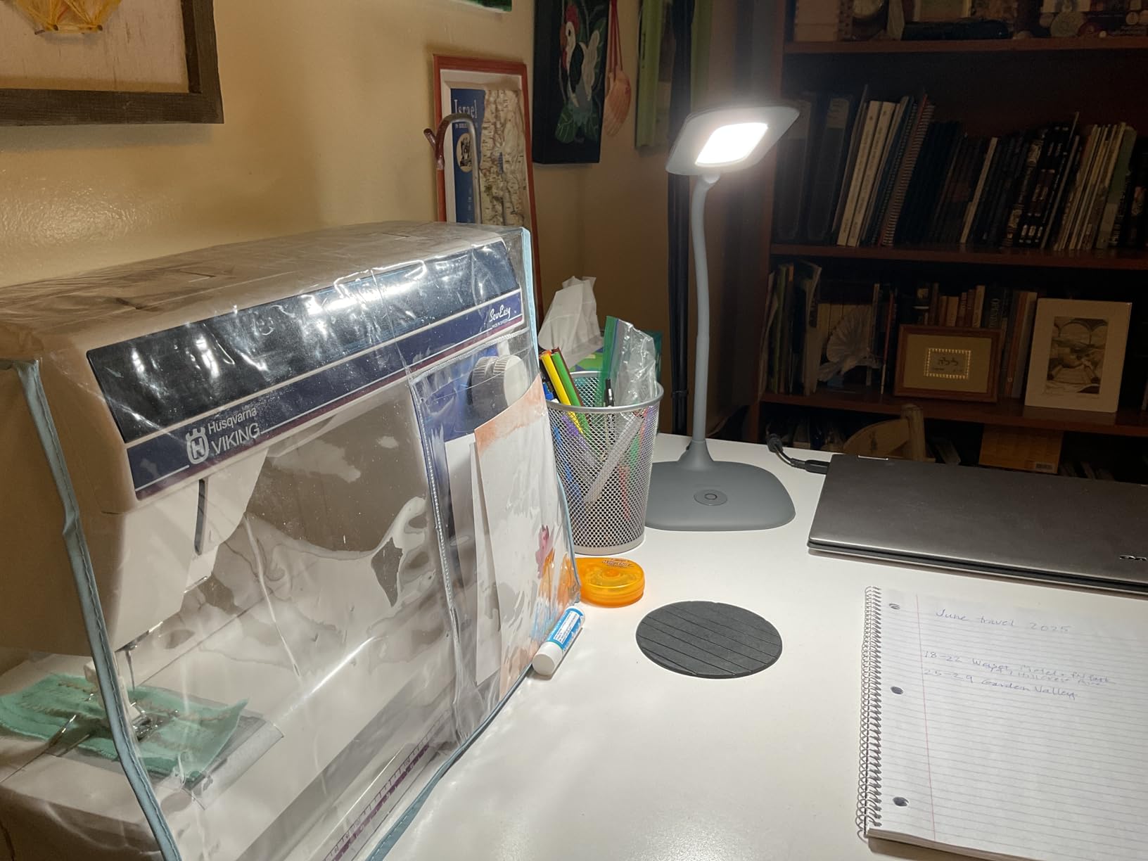 OttLite LED Soft Touch Desk Lamp - 3 Brightness Settings with Energy Efficient Natural Daylight LEDs - Adjustable Flexible Neck & Touch Controls for Tabletops, Home Office, Computer Desk, & Dorms customer photo 2