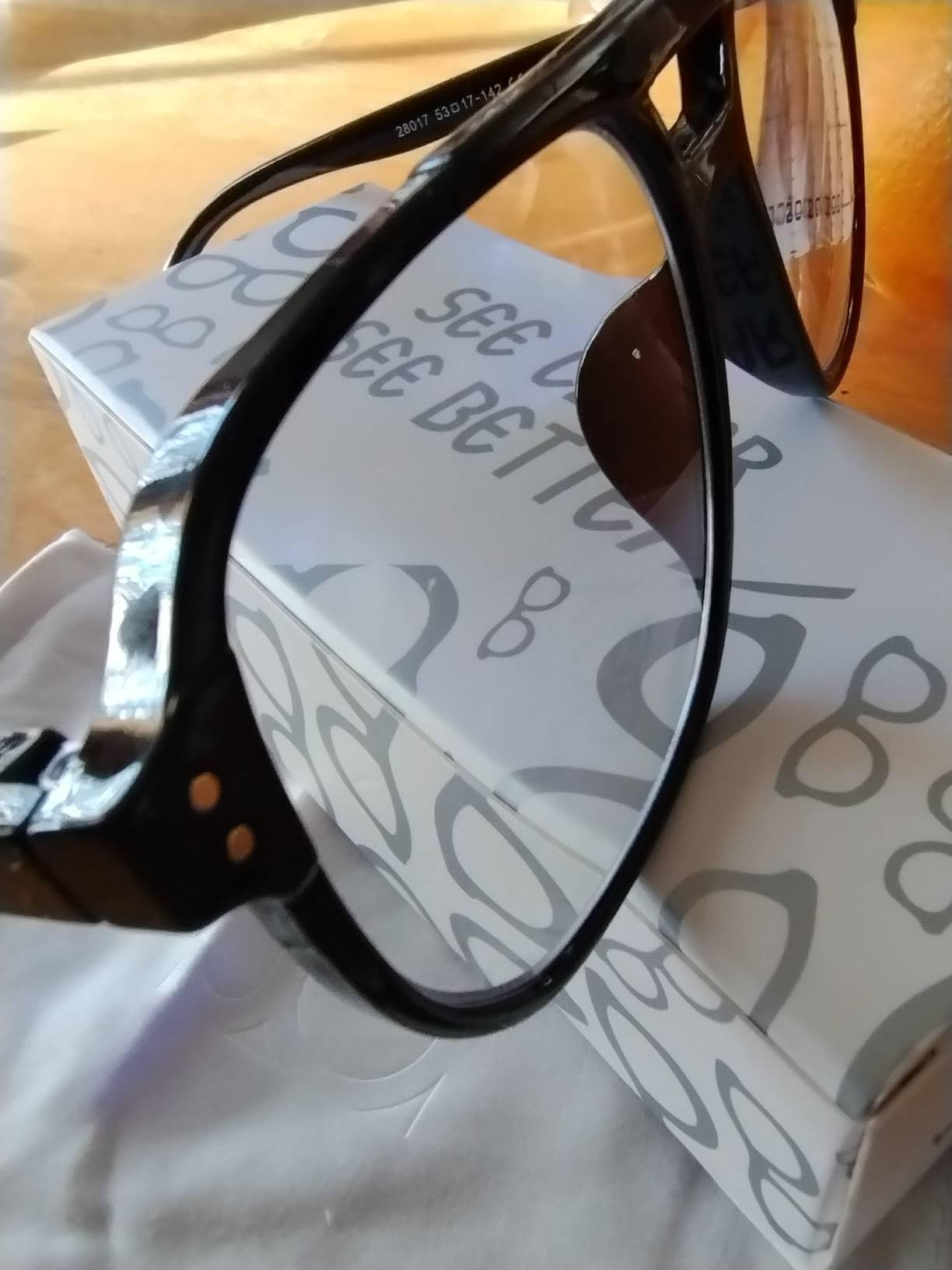 Progressive Multifocal Reading Glasses for Women Men, Square Blue Light Blocking Computer Readers customer photo 2