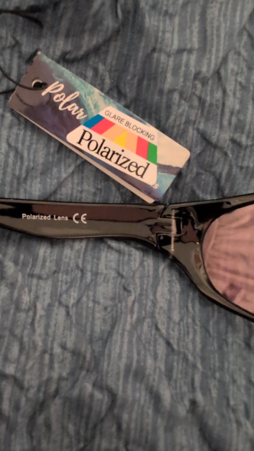 Calabria FL-41 Pink Tinted Glasses Light Sensitivity Outdoor Indoor Migraine Sunglasses FL41 Fluorescent Polarized/Non-Polar customer photo 2