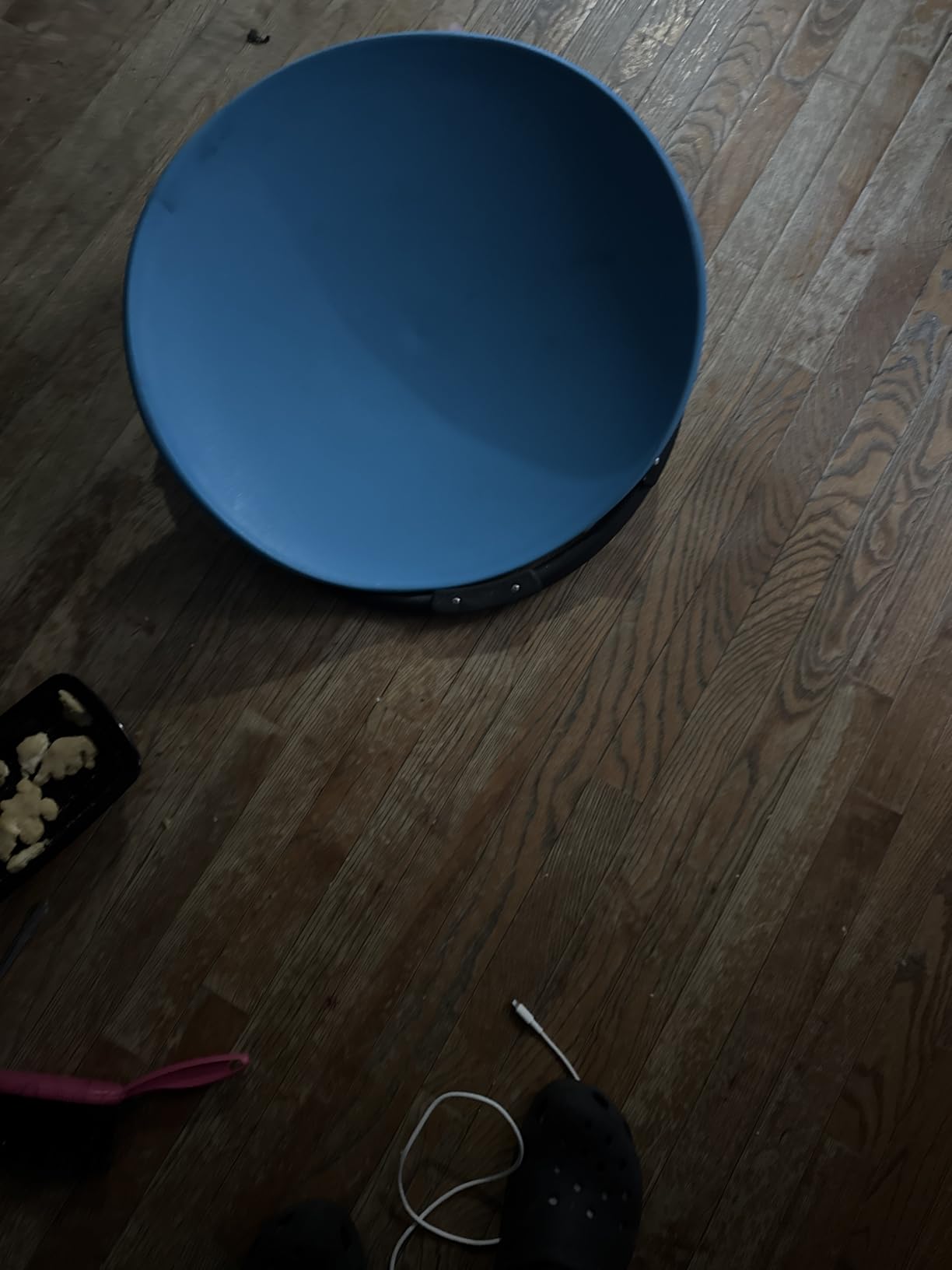 Zhenx Spinning Chair for Autistic Kids (Ages 3-18) - 220lbs Capacity Sensory Swivel Seat - Sensory Toy for Teens with ADHD/Autism - Sit & Spin Calming Gift to Improve Focus & Body Balance (Blue) customer photo 2