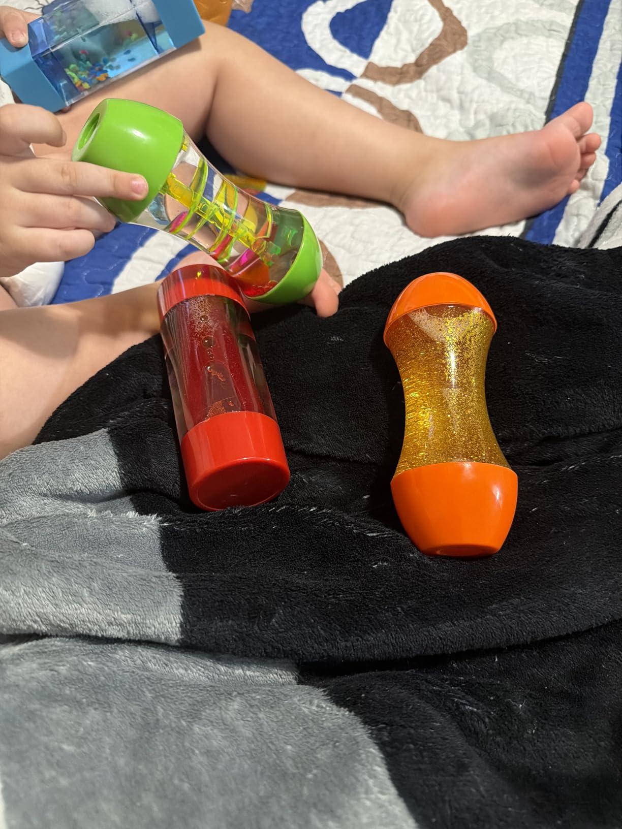 JOYIN 4-Pack Fidget Tubes for Kids, Sensory Tubes, Stress Relief Toy, Speech Therapy, Calming Toys for Children with Autism, Calm Down Corner Classroom Supplies, Back to School Gifts for Toddlers customer photo 1