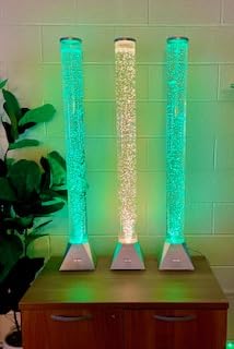 CALOVER 4FT Sensory Fish Bubble Tube Lamp - Soothing Aquarium Night Light for Calming Autism & ADHD, Stress Relief for Kids, Adults, Relaxing Home Decor customer photo 1