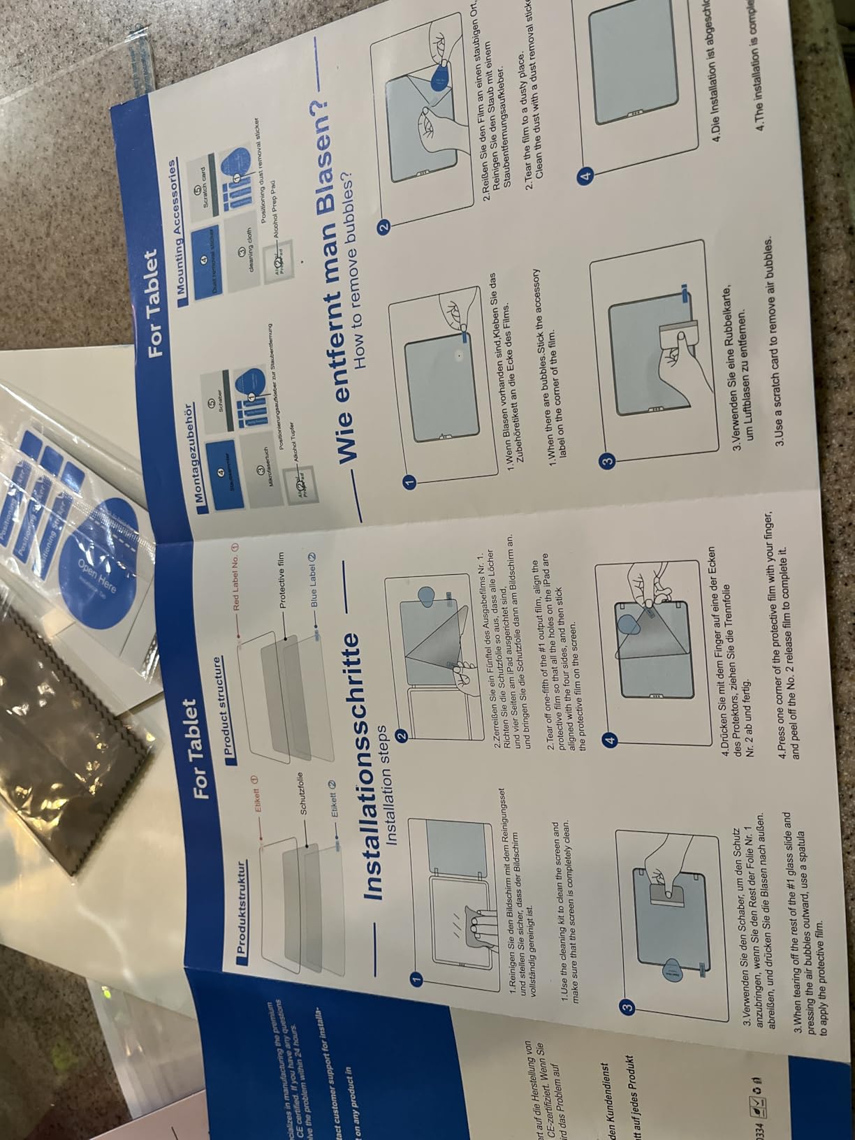 IPROKKO 2 Pack 24 inch Anti-Blue Light Monitor Screen Protector for 16:9 Widescreen, Removable Anti Glare Blue Light Blocking Screen Filter, Anti-UV Eye Protection PC Computer Film [Washable Wipes Clean] customer photo 2
