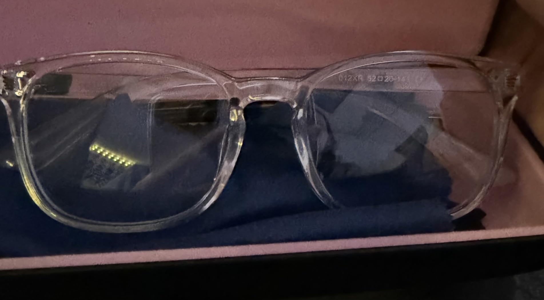 Gaoye Transparent, Clear Blue Light Glasses for Computer & Gaming - Anti UV Ray Lenses, Scratch-Resistant & Comfort Fit customer photo 1