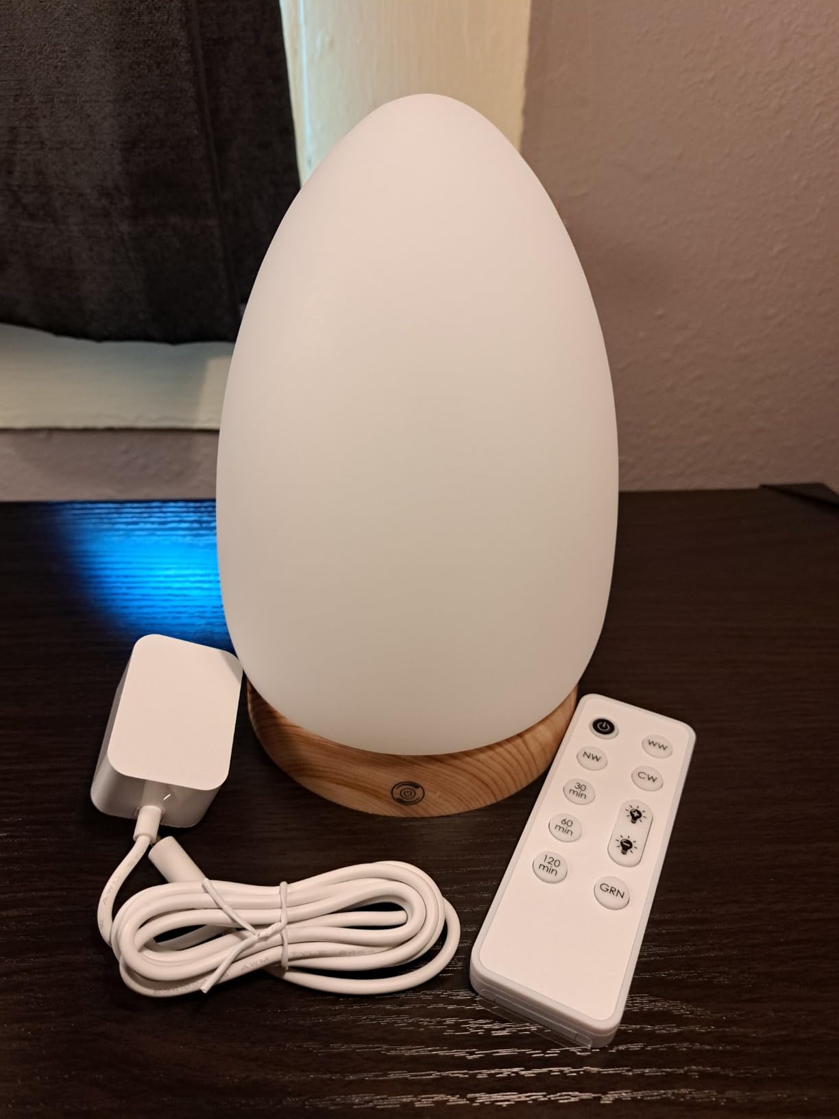 Green Light Therapy Lamp for Migraines Headaches Insomnia Sleep Light Sensitivity Anxiety Relief 520nm Narrow Band Green LED Multi-Mode Warm Natural Cold White Light Desk Lamp Remote Charging Port customer photo 1