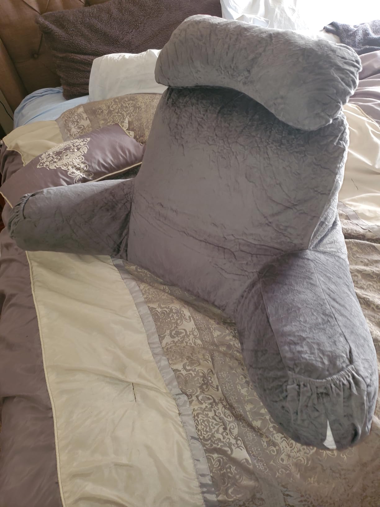 OAISZ Reading Pillow for Sitting in Bed Adult, 19