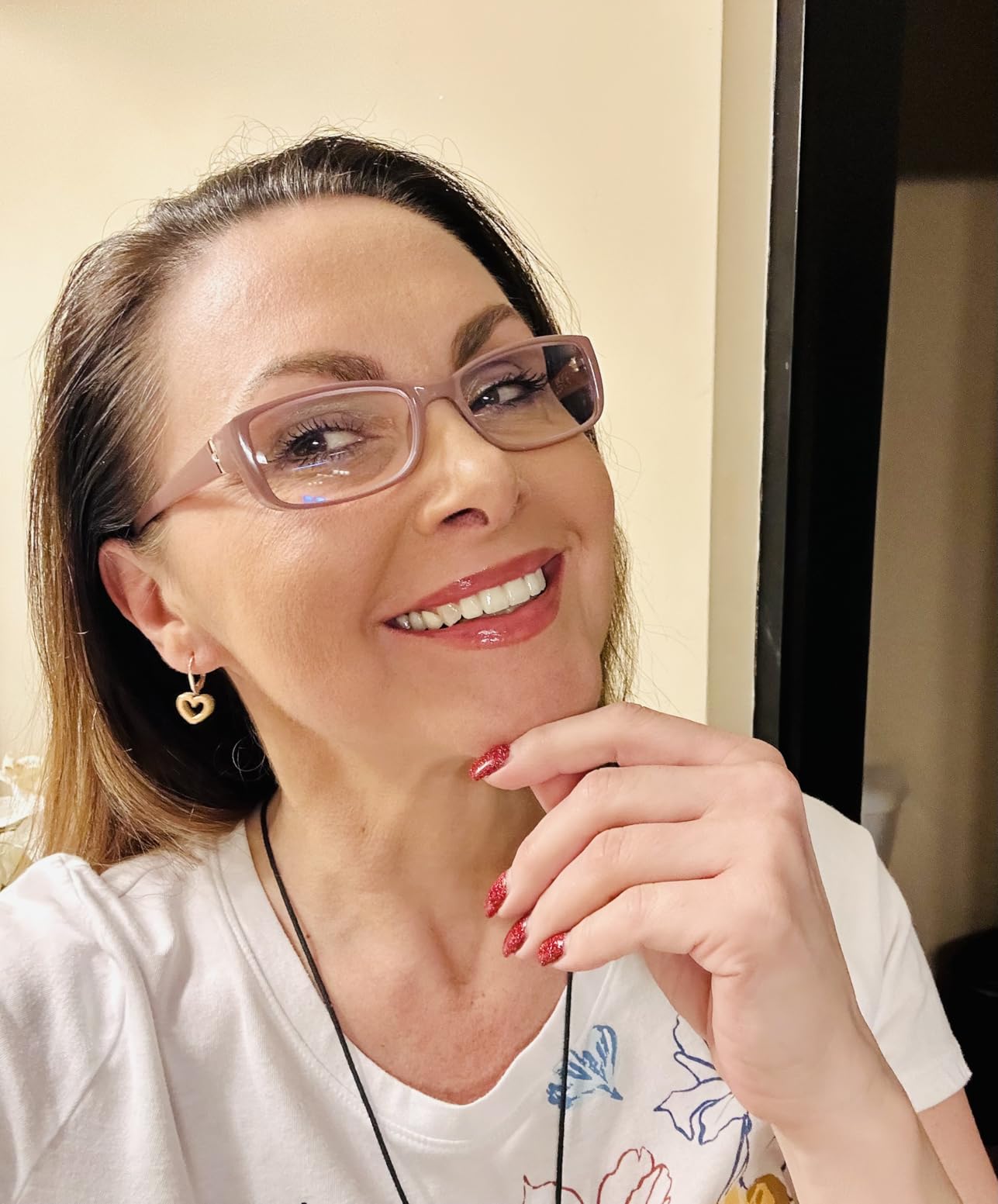 Madison Avenue 2 Pack Classic Blue Light Blocking Reading Glasses for Women, Vintage Anti Glare/Eyestrain Computer Readers Demi/Purple +1.5 customer photo 1