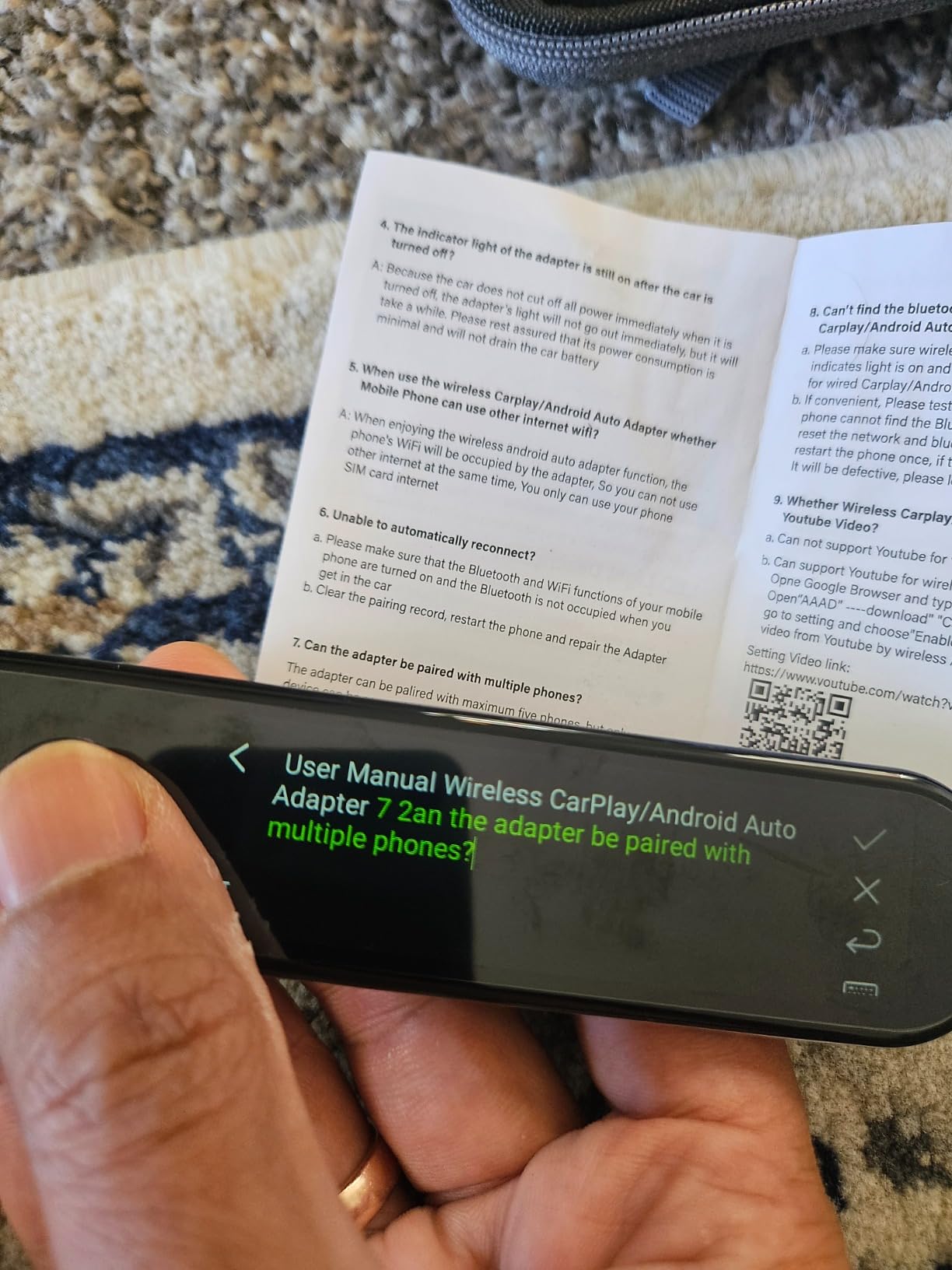 IRISPen Reader 8 Black Reading Pen with OCR and Text-to-Speech, 5 OCR Languages, Ideal for Dyslexia Support and Language Learning, Includes Headphones, Travel Case and Readiris PDF customer photo 1
