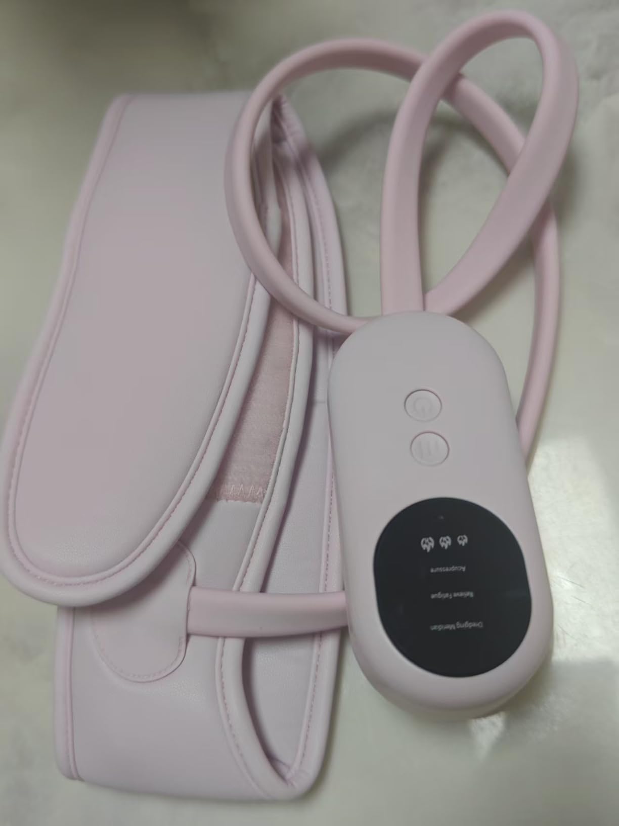 Head Massager, Scalp Massager, Relief Headaches, Fatigue, Stress, Sleep aid, Hangover with Airbag Kneading, Constant Temperature Hot Compress for Head (Sky Blue) customer photo 2