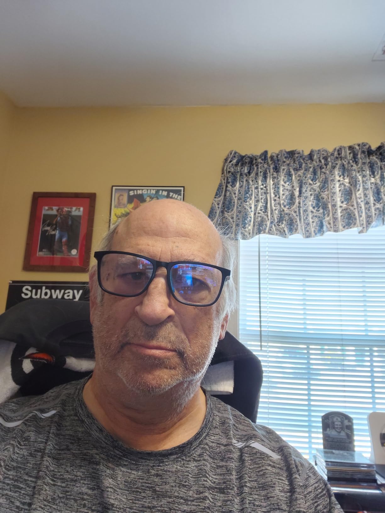 Missfive 2 Pack Upgraded Bend-Proof Multifocus Progressive Reading Glasses Men, TR90 Sporty Frame & Metal Spring Hinge, No-Line Multifocal Anti Blue/UV Near-Mid Workspace Readers 2.5x customer photo 1