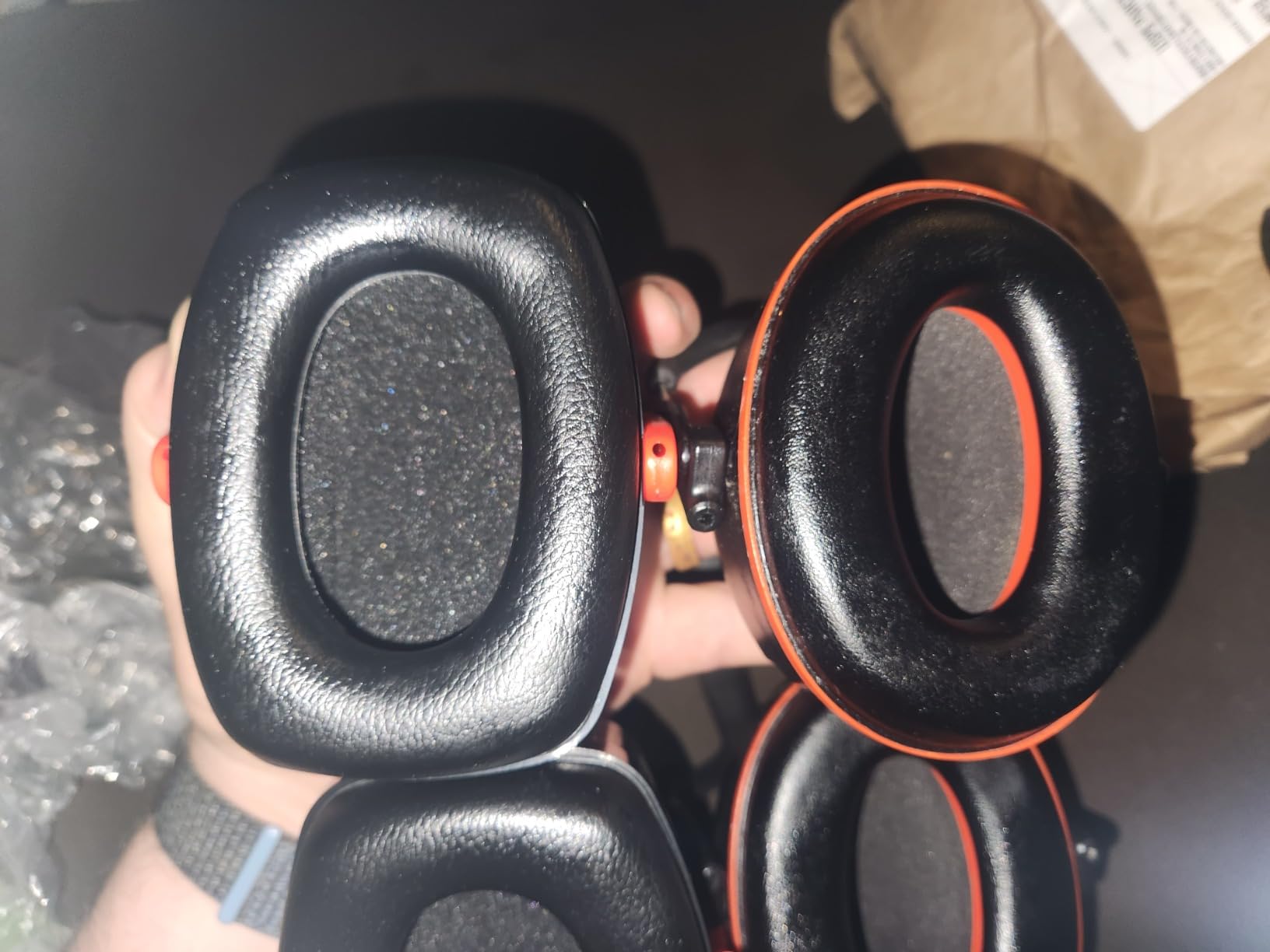 ProCase Extra Large SNR 37dB Noise Cancelling Headphones, Hearing Protection Ear Muffs for Noise Reduction NRR 35dB customer photo 1