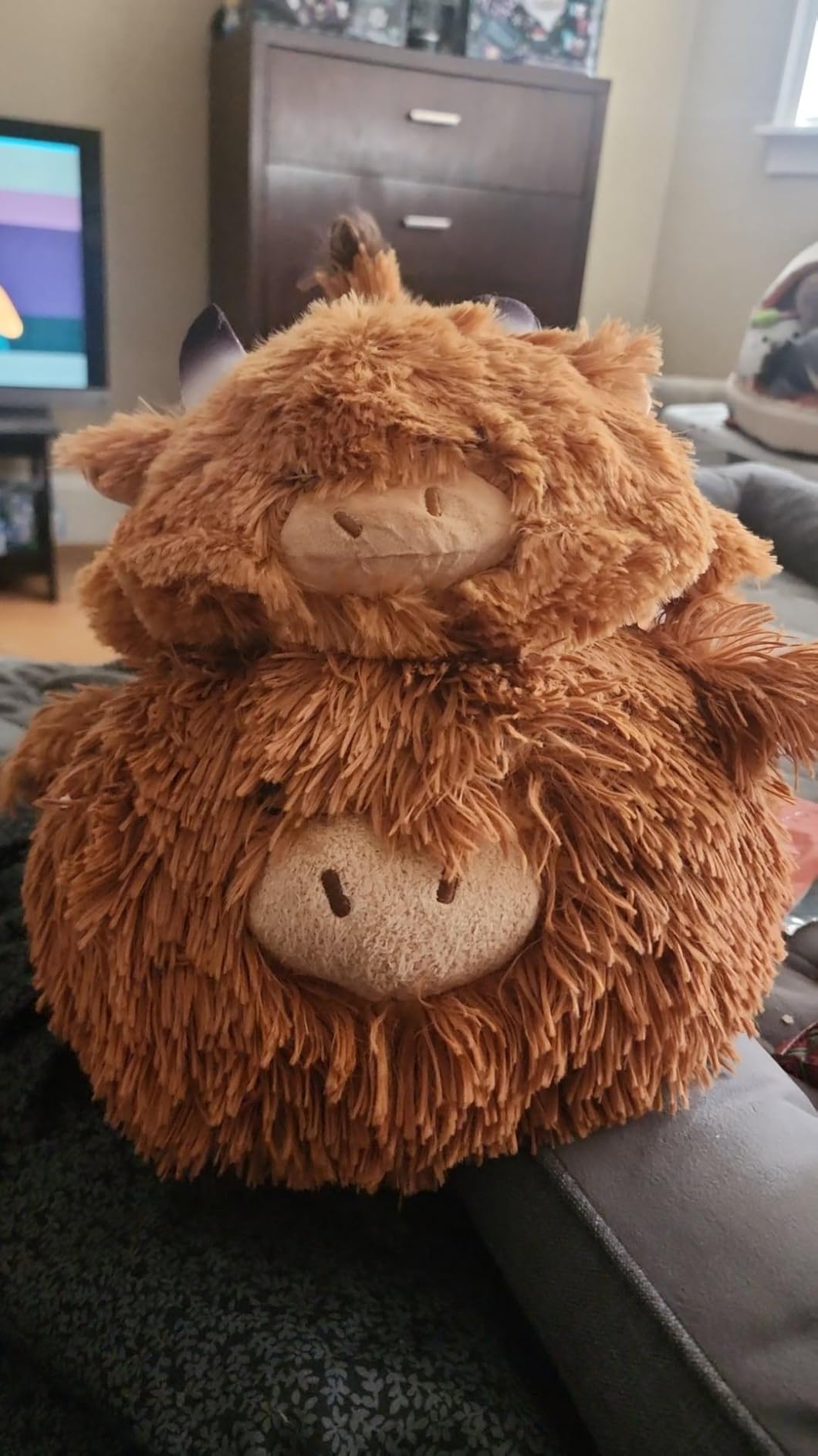 Mewaii Mom's Choice Award | 4 lbs Weighted Stuffed Animals Highland Cow - 23