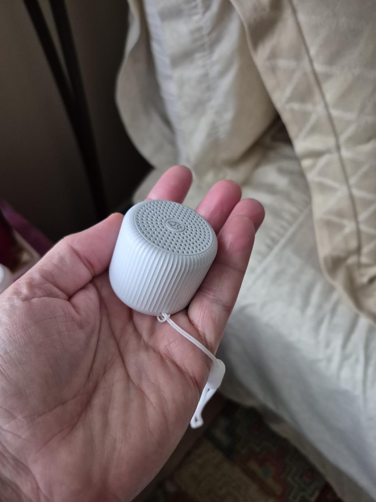 Portable Sound Machine for Baby Adults, LEICEX Travel Sound Machine, 15 Non-Looping Sound Timer and Memory Play, Mini White Noise Machine for Sleeping Office Privacy Travel Gift customer photo 1